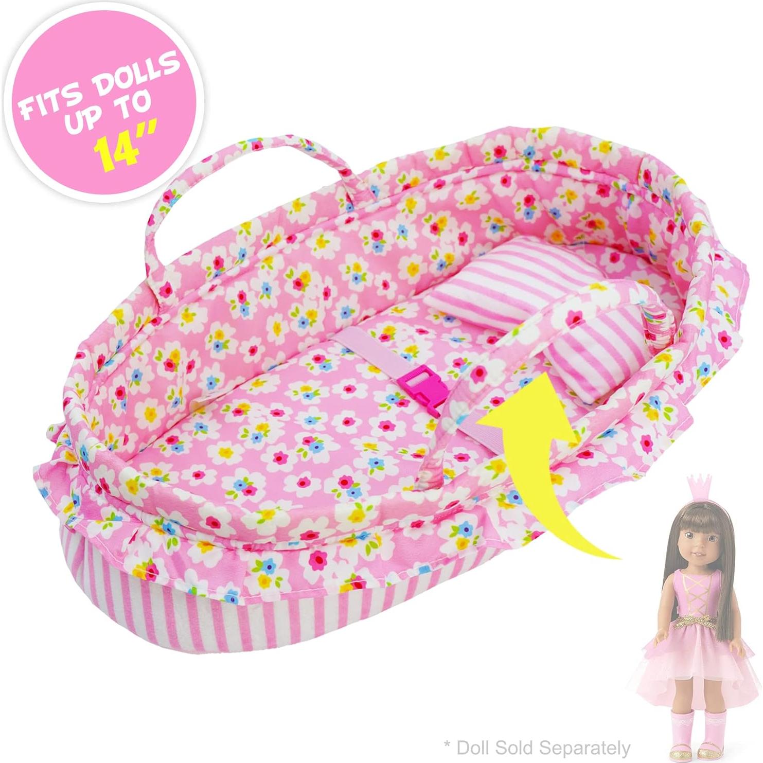 Cuna de Muñeca Jardín de Junio - Transportador 35.56 cm