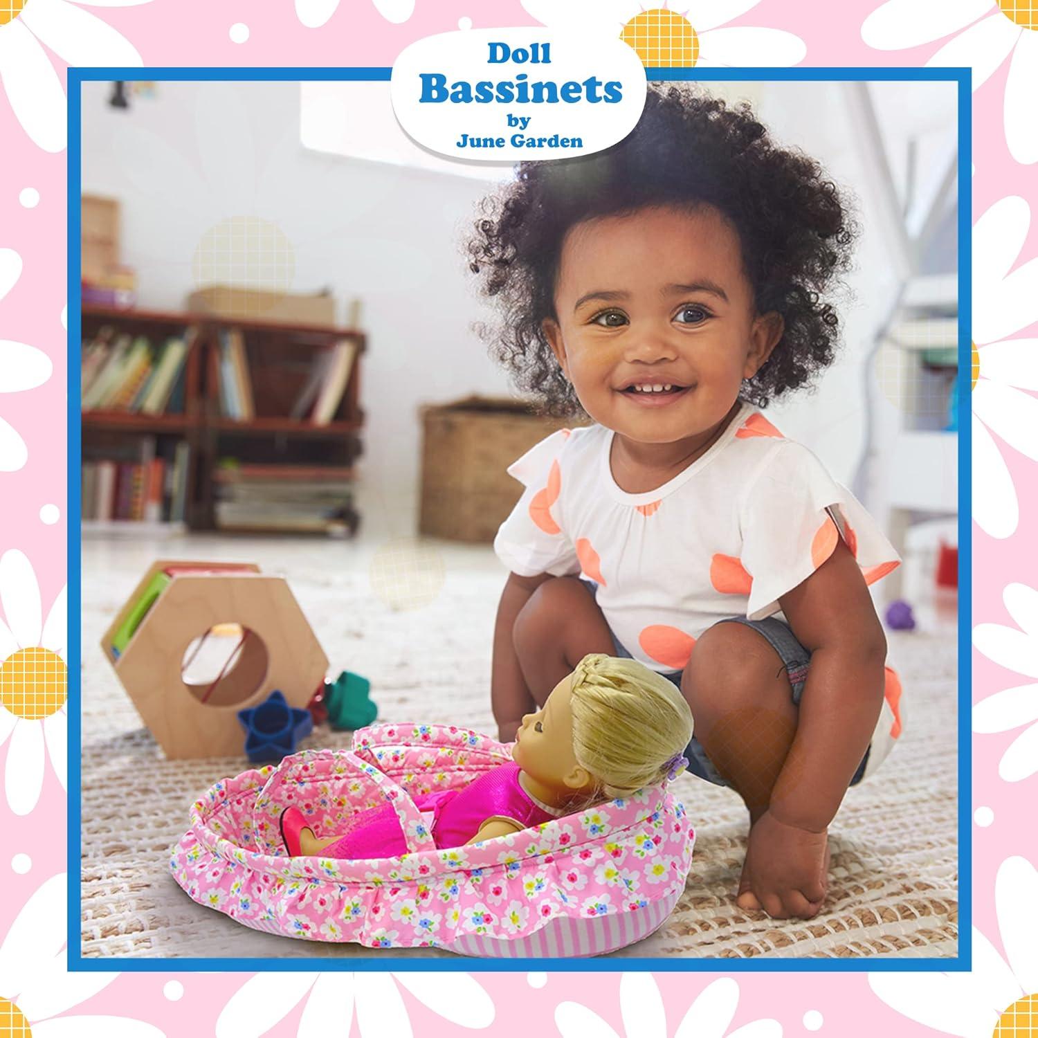 Cuna de Muñeca Jardín de Junio - Transportador 35.56 cm