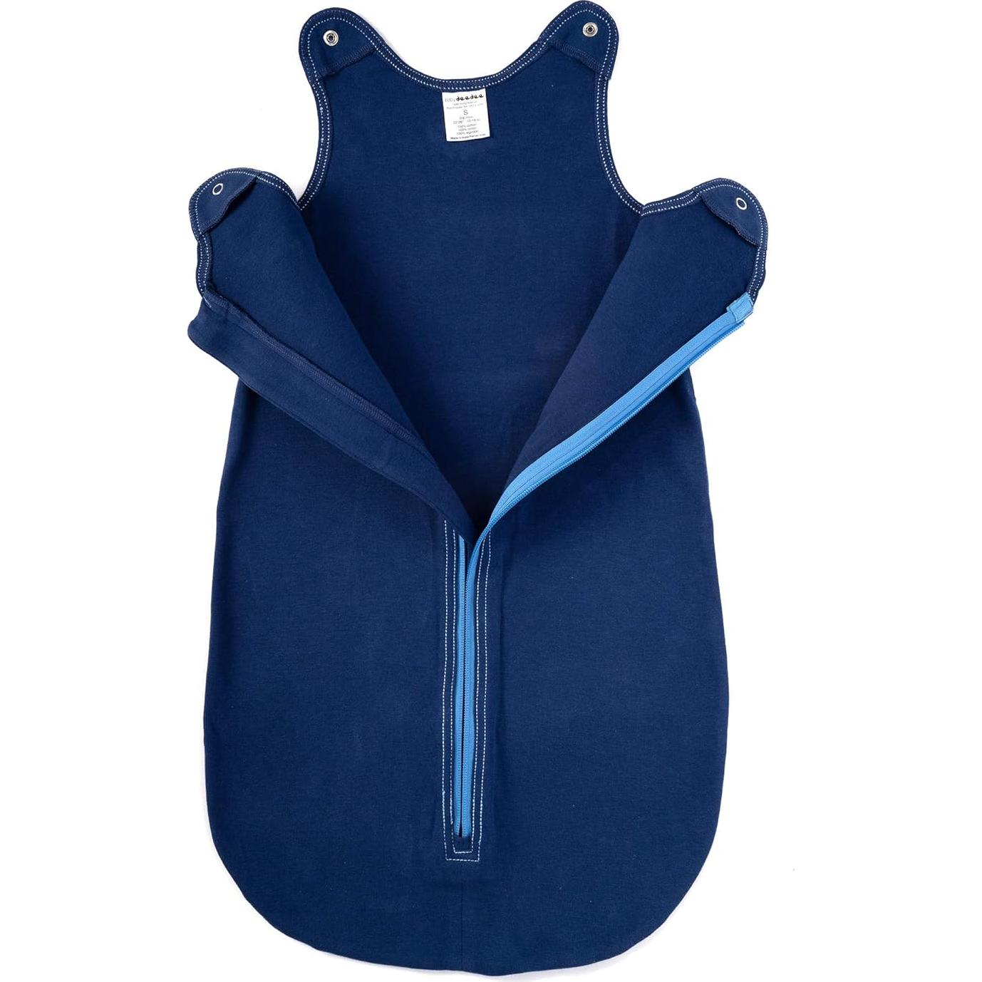 Saco de Sueño Baby Deedee Algodón Azul Profundo 0-6 Meses