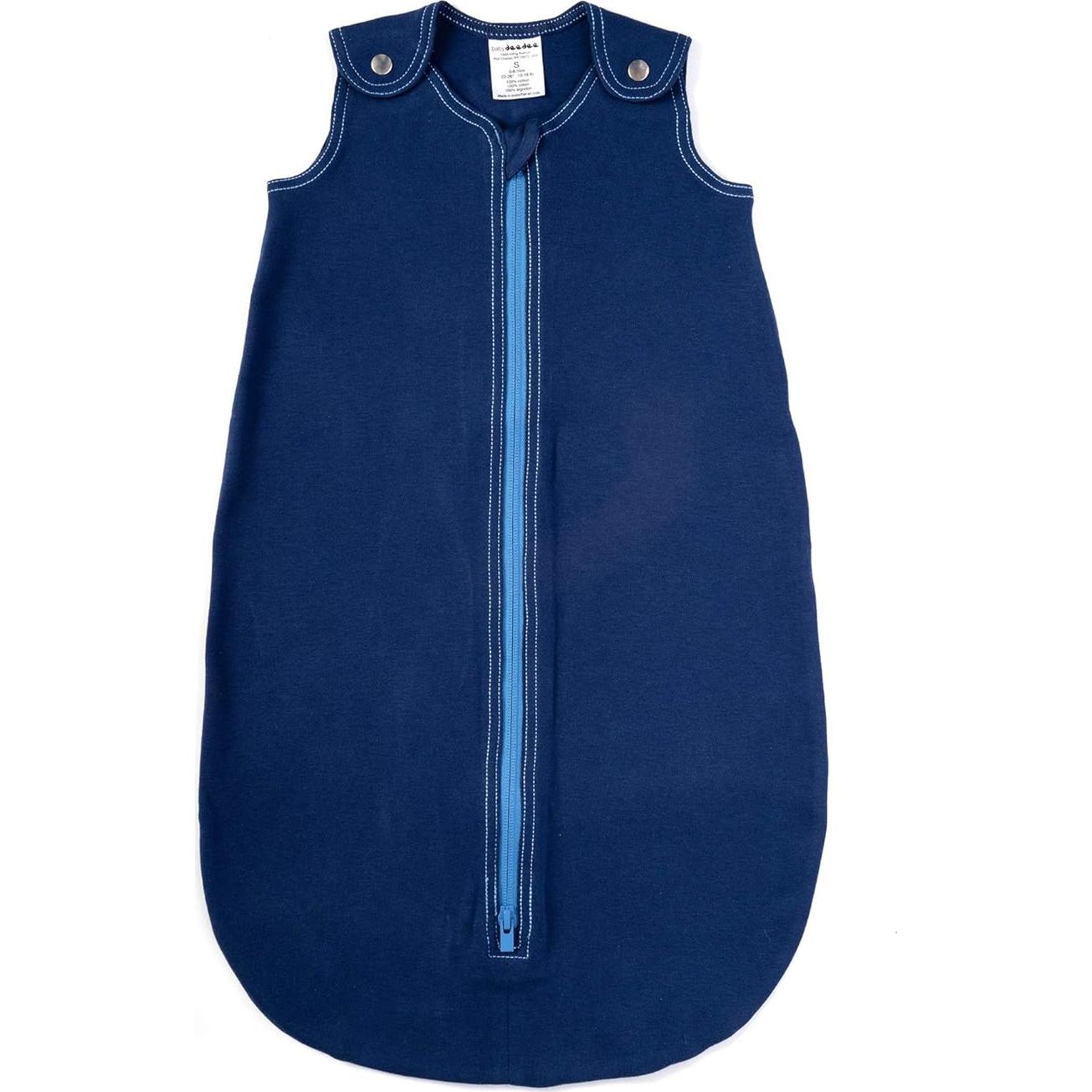 Saco de Sueño Baby Deedee Algodón Azul Profundo 0-6 Meses