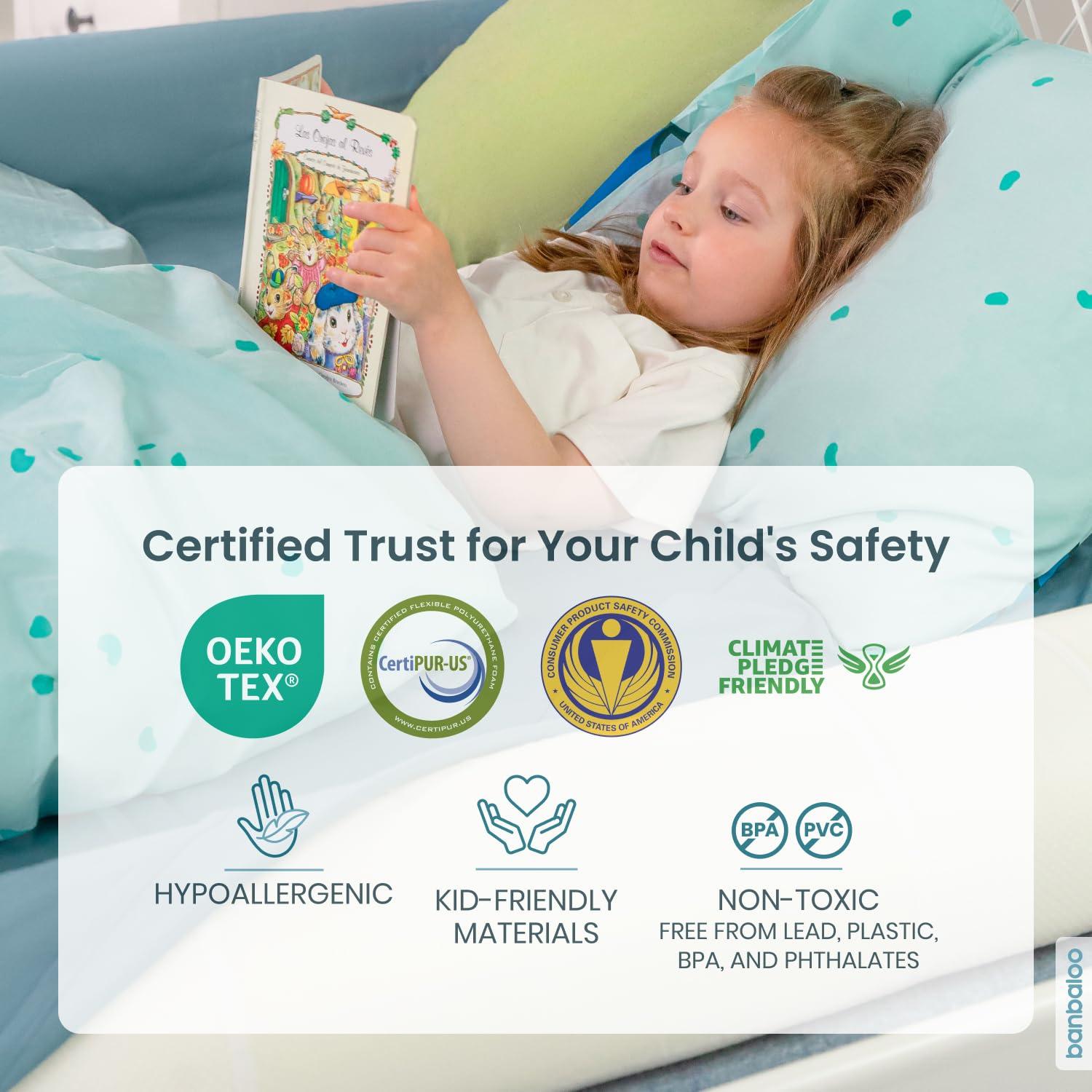 Protectores de Cama para Niños Banbaloo 135 cm - Paquete de 2