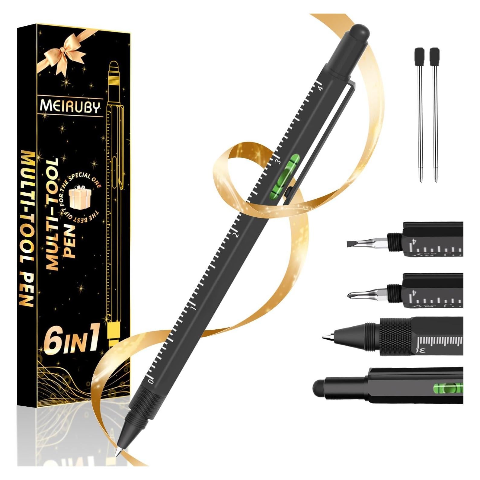 Bolígrafo Multiherramienta 6 en 1 MEIRUBY para Hombres