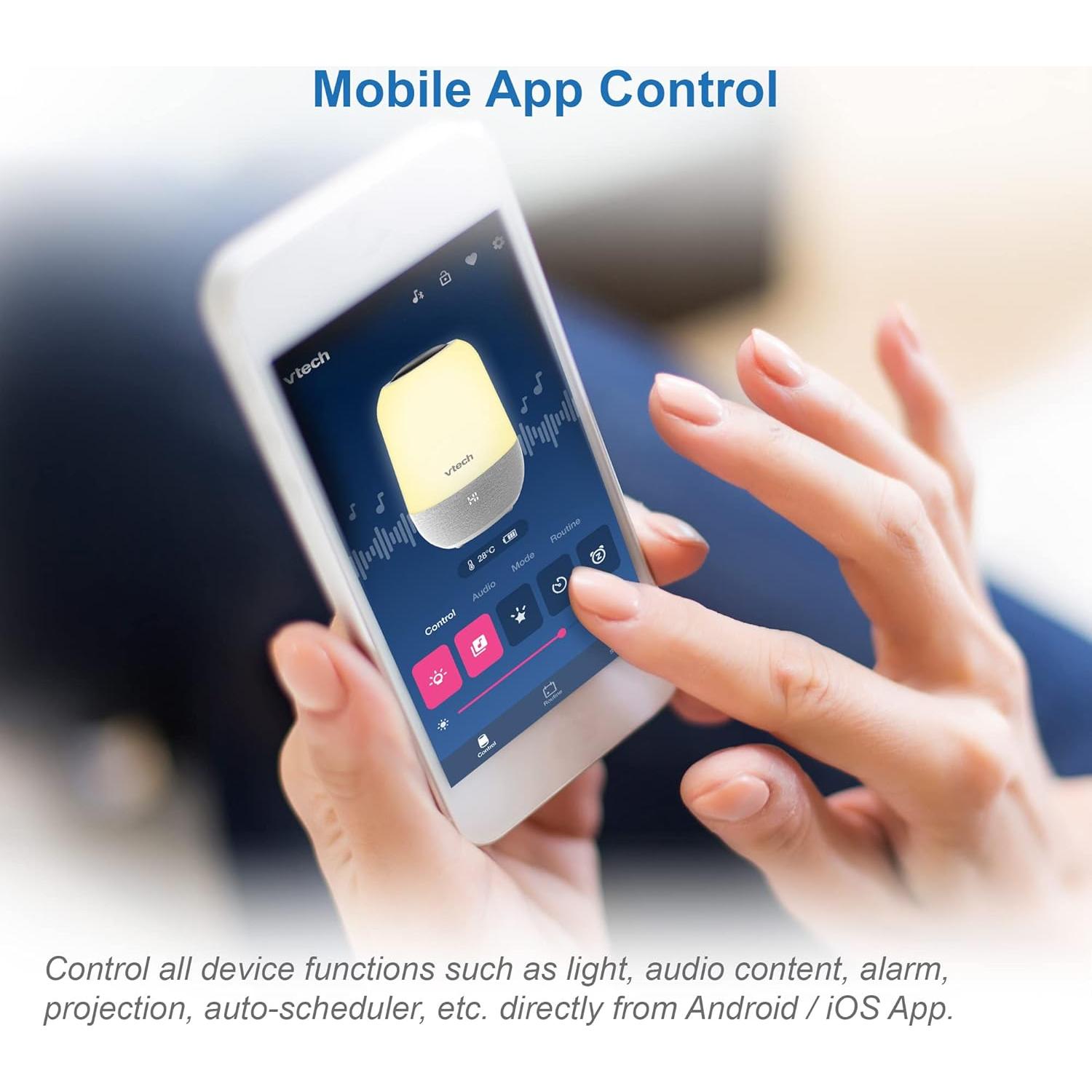 Entrenador de Sueño VTech BC8313 V-Hush con Proyector y Bluetooth