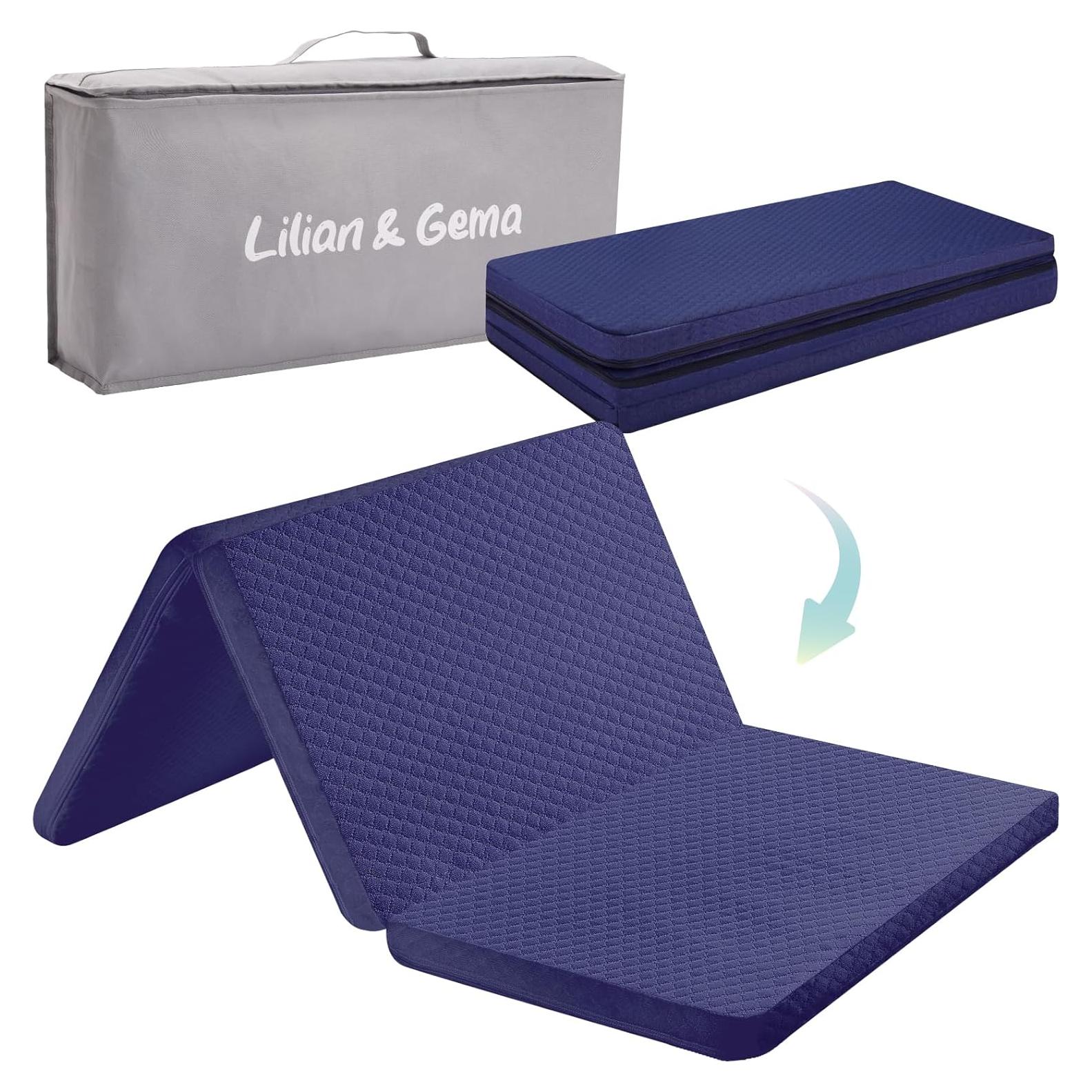 Colchón Pack and Play Lilian&Gema 96.5x66cm Espuma Premium