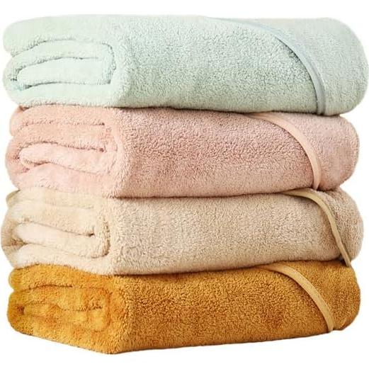 Toalla de Bebé con Capucha Gucilulu - Terciopelo Coral 78.74 cm