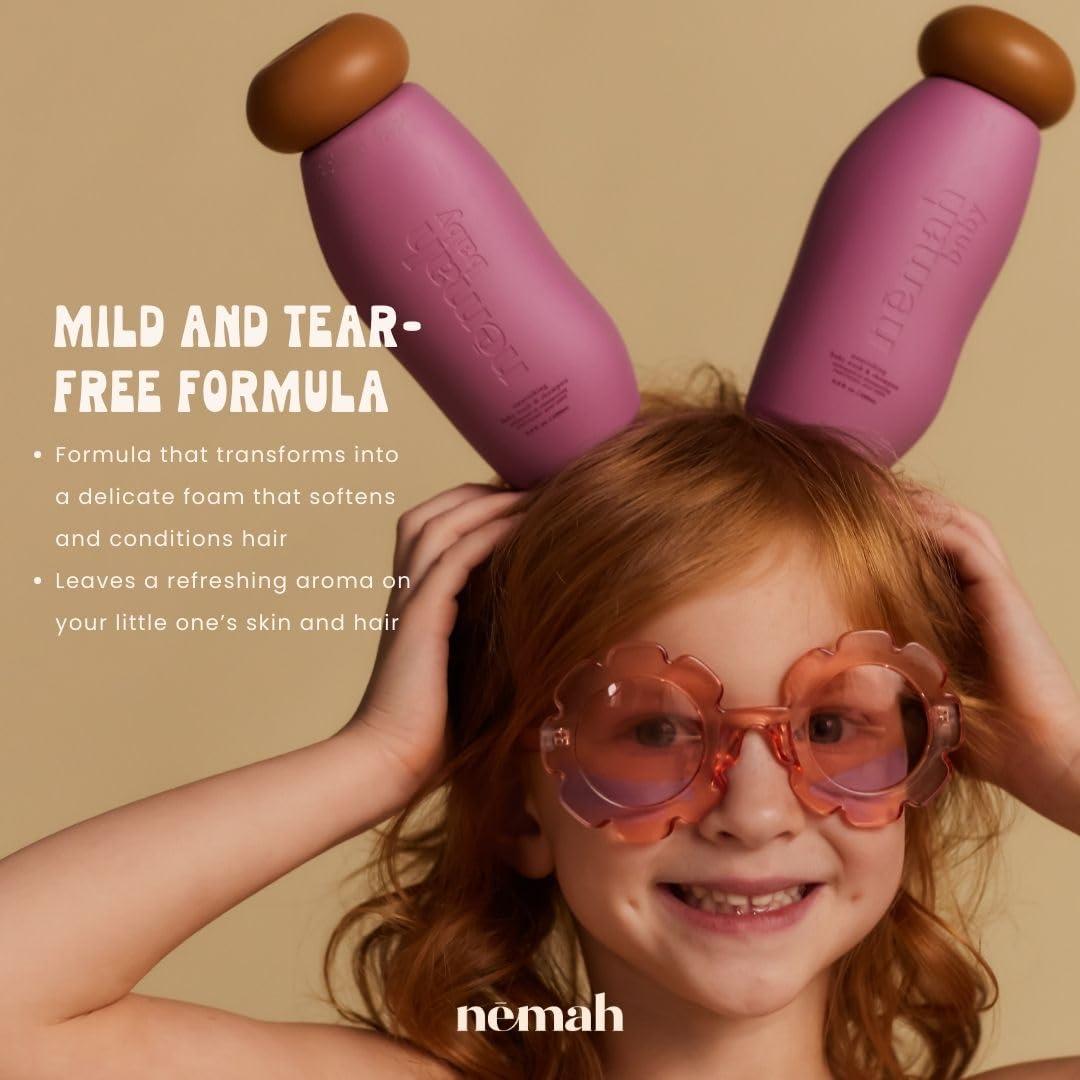 Jabón y Champú 2 en 1 Nemah para Bebés 290 ml - Sin Lagrimas