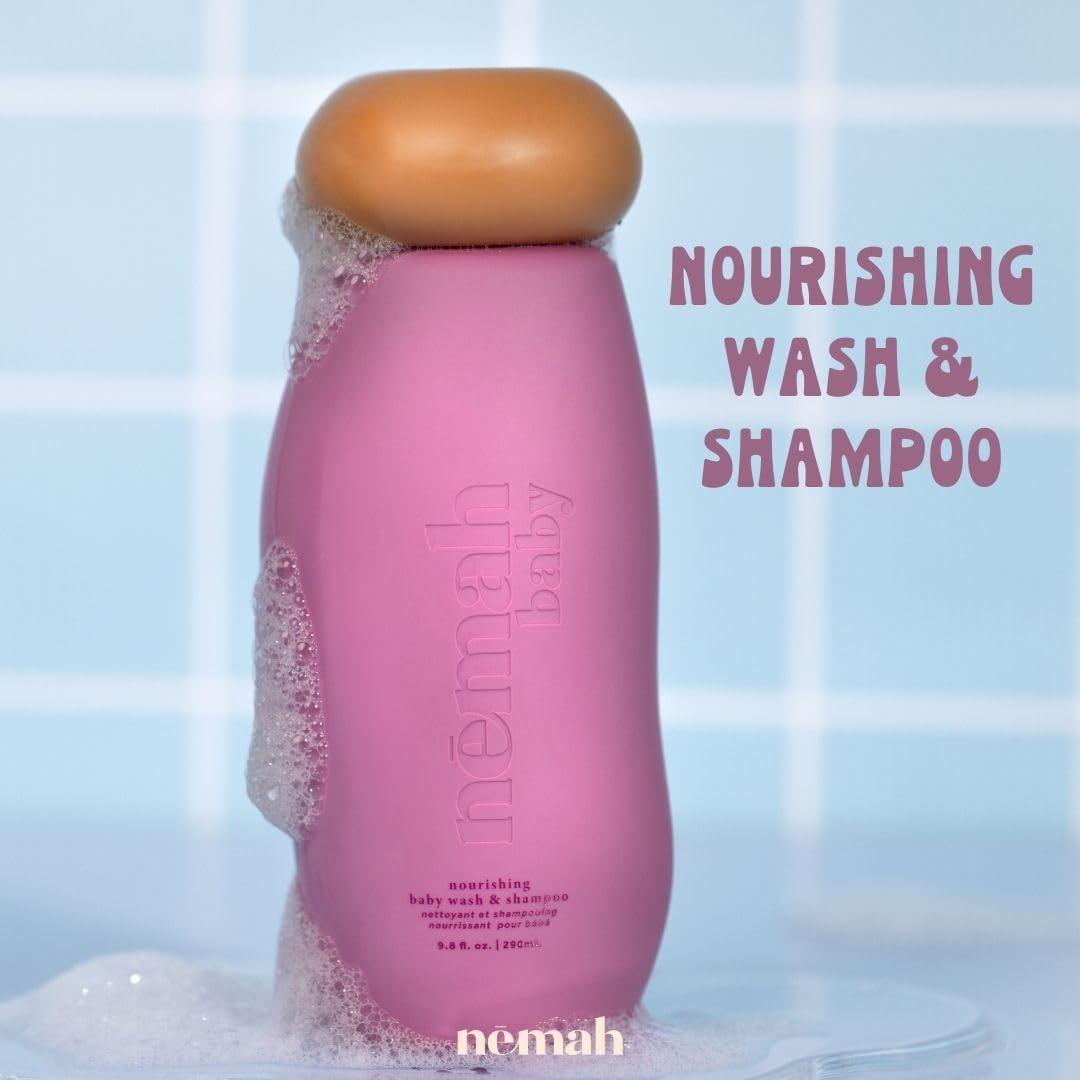 Jabón y Champú 2 en 1 Nemah para Bebés 290 ml - Sin Lagrimas