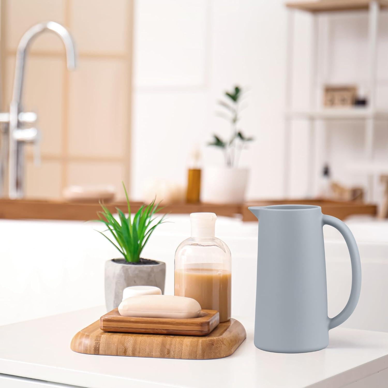 Taza de Enjuague para Bebés Mintlyfe 500 ml Silicona Azul