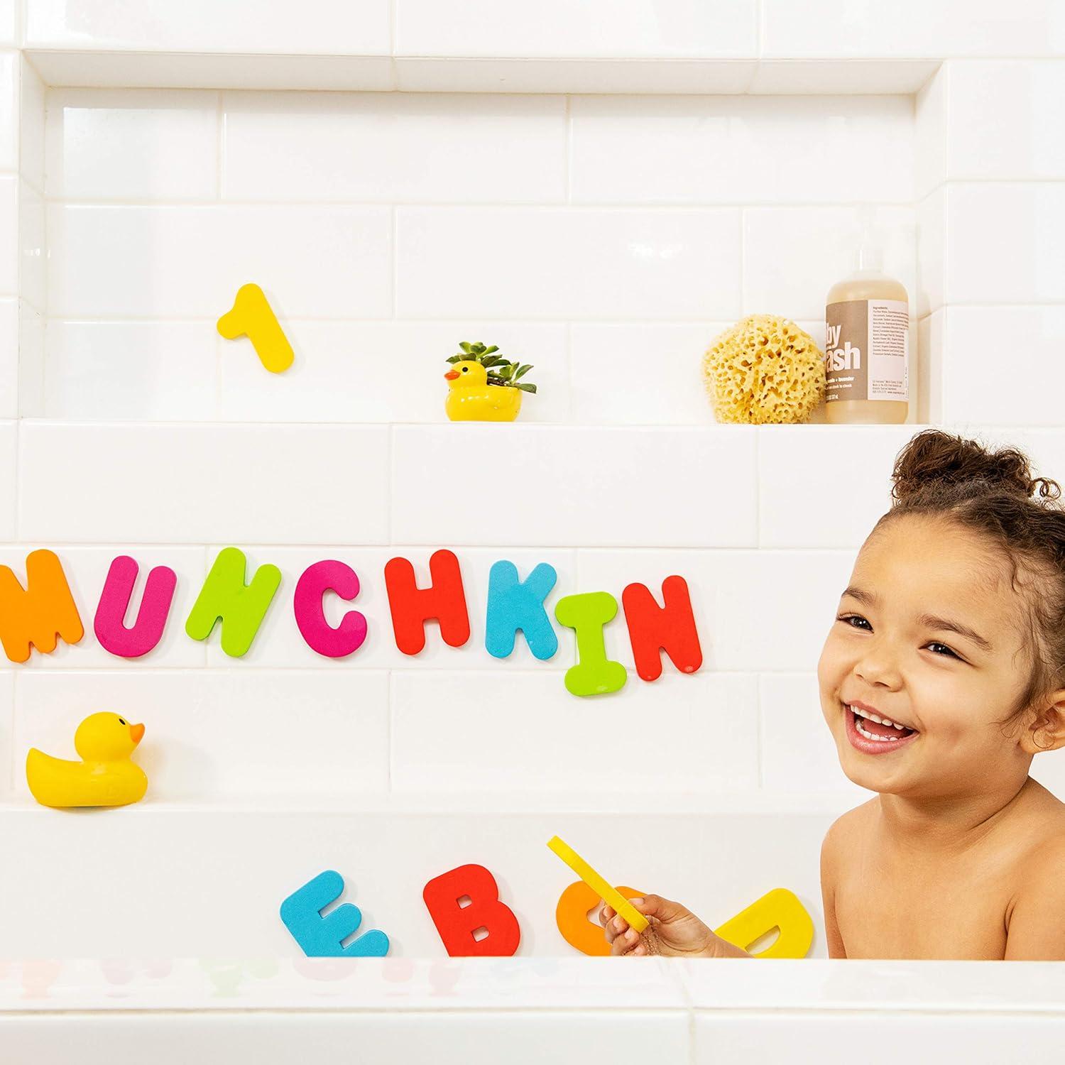 Juguetes de baño Munchkin Learn Letras y Números 36 piezas