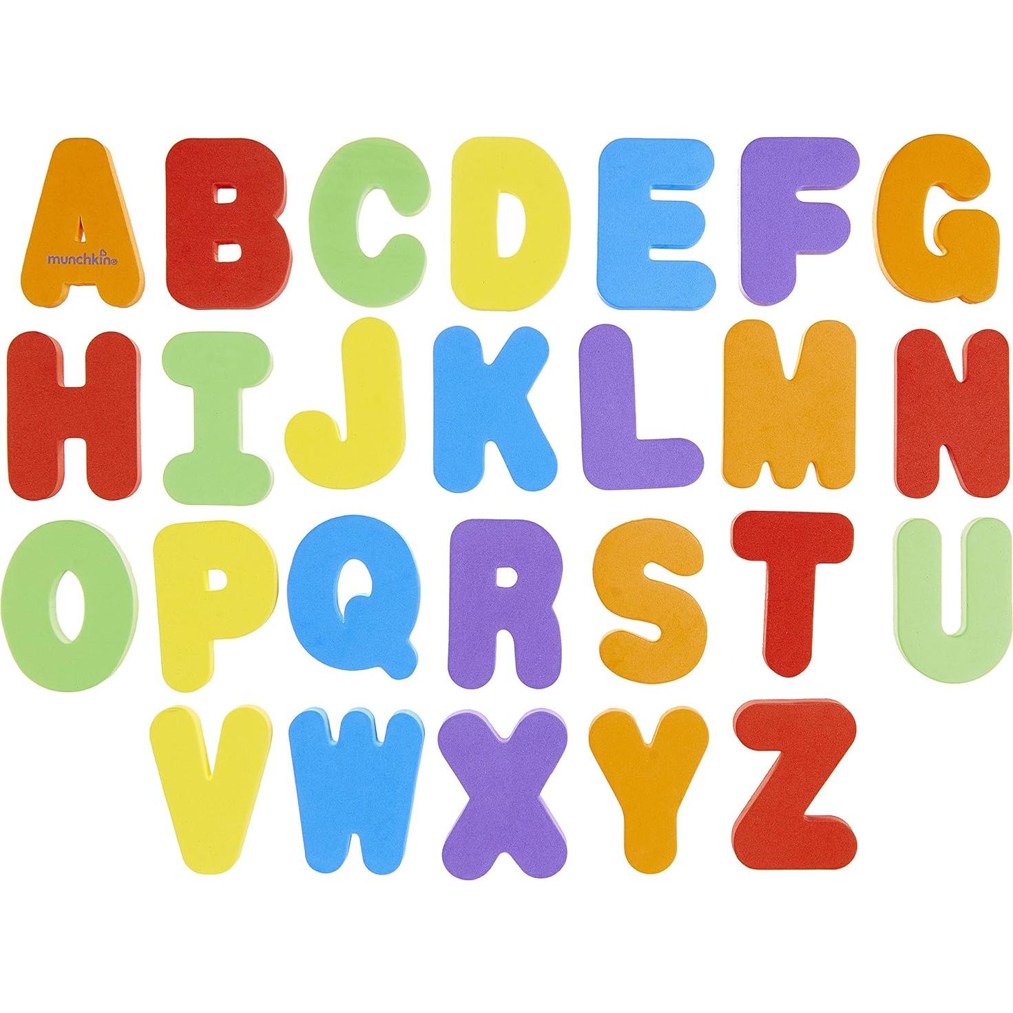 Juguetes de baño Munchkin Learn Letras y Números 36 piezas