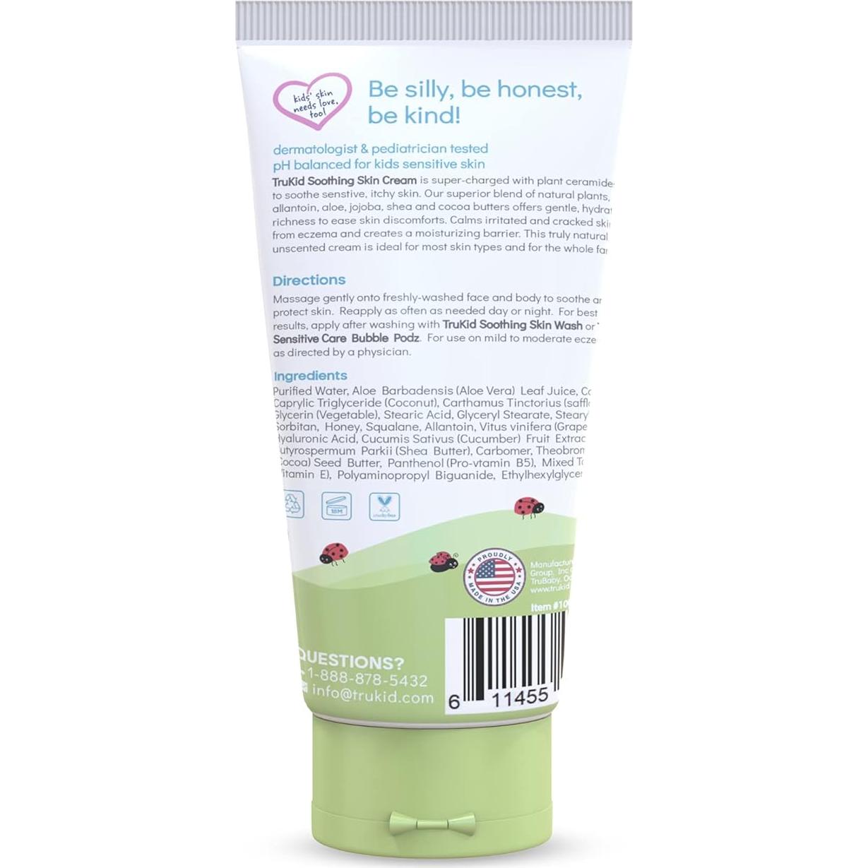 Crema Natural para Eczema TruKid 96g - Piel Sensible Niños