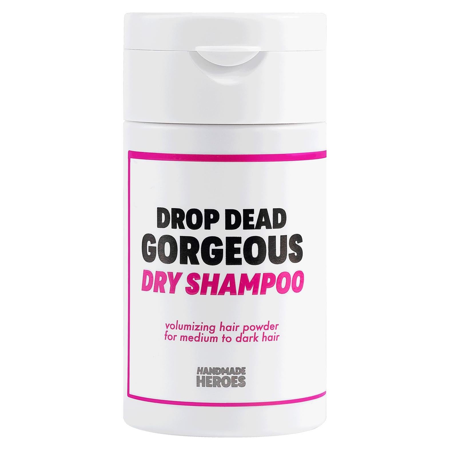 Champú Seco Voluminizador Handmade Heroes 1.8oz Natural Cabello Oscuro