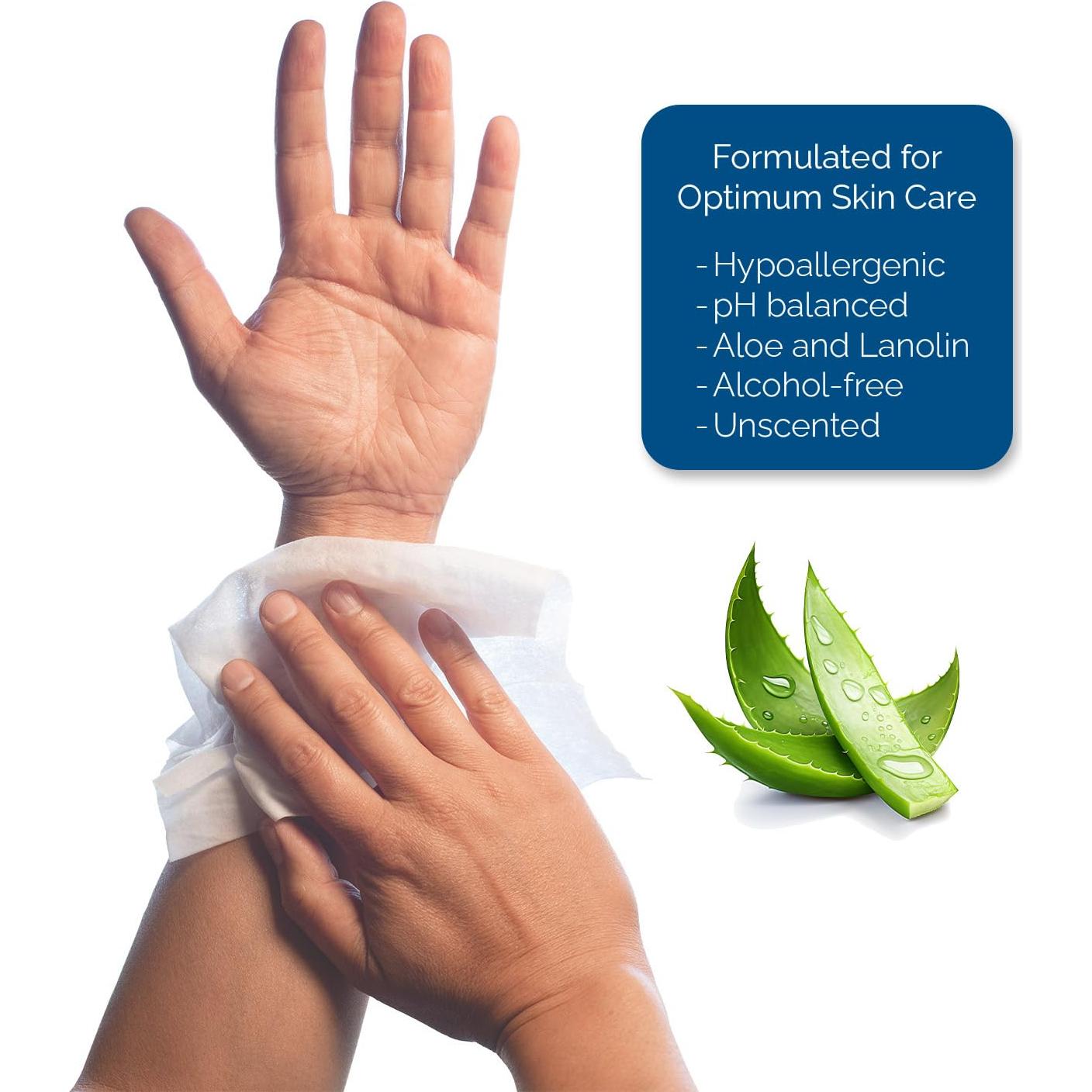 Toallitas Húmedas Adultas TenderProtect XL 50 Pzas con Aloe