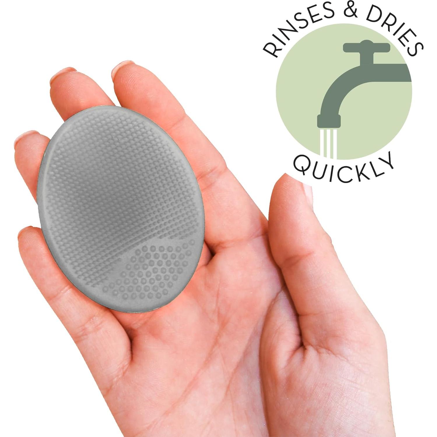 Baby Scrubbies S&T INC. Exfoliantes de Silicona 2 Piezas