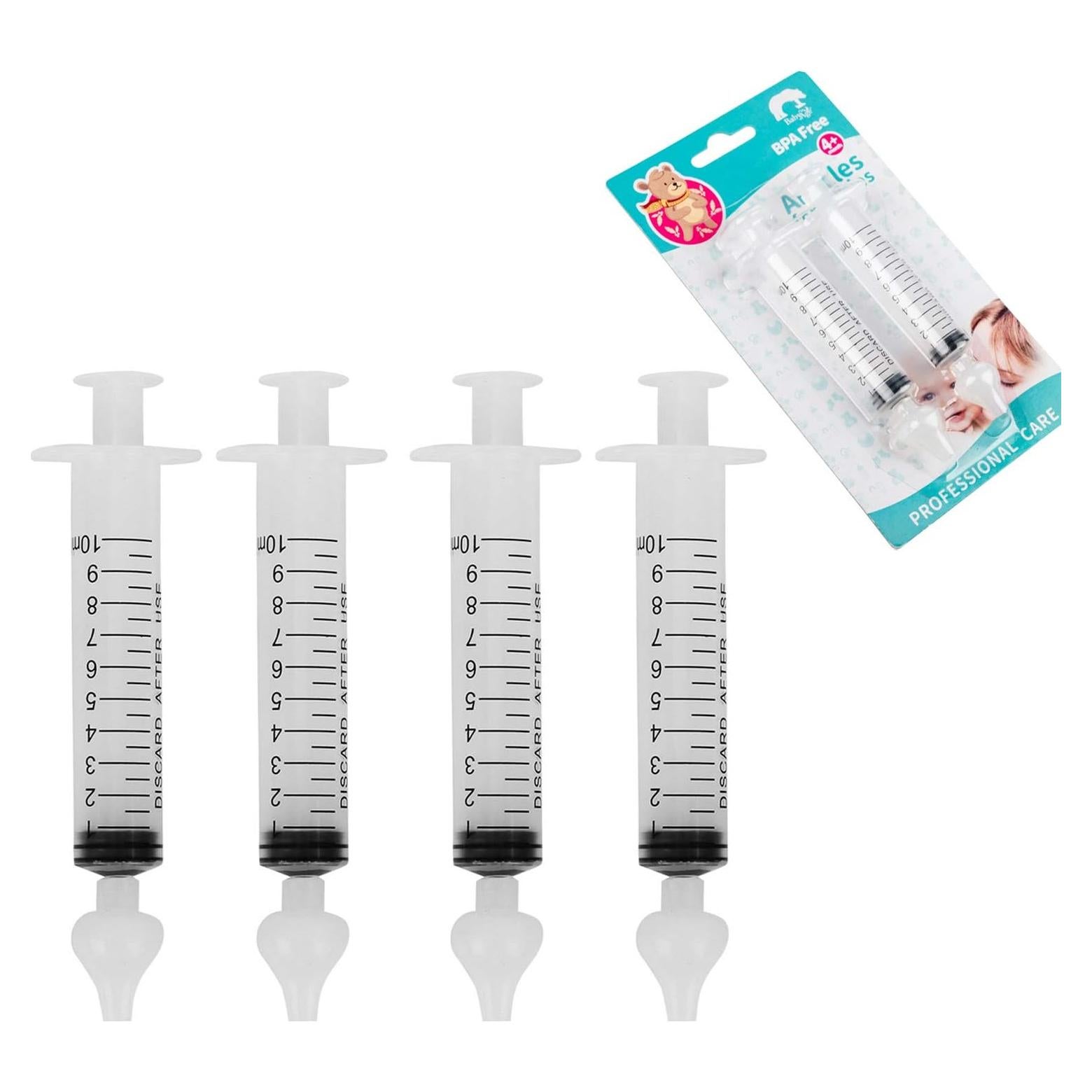 Irrigador Nasal Profesional GEGONG para Bebés 4 Piezas