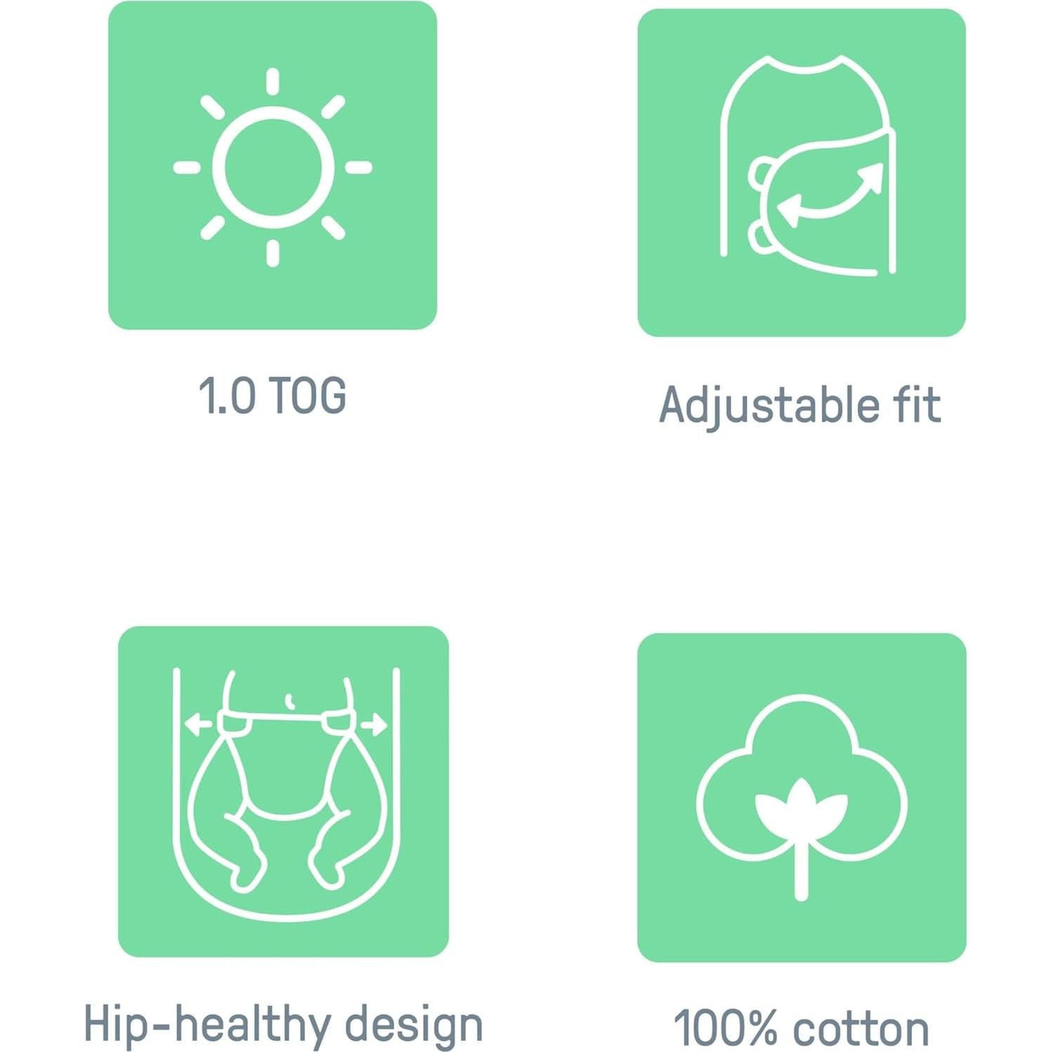 SwaddleMe Swaddle Original 100% Algodón 3-6 Meses Paquete de 3