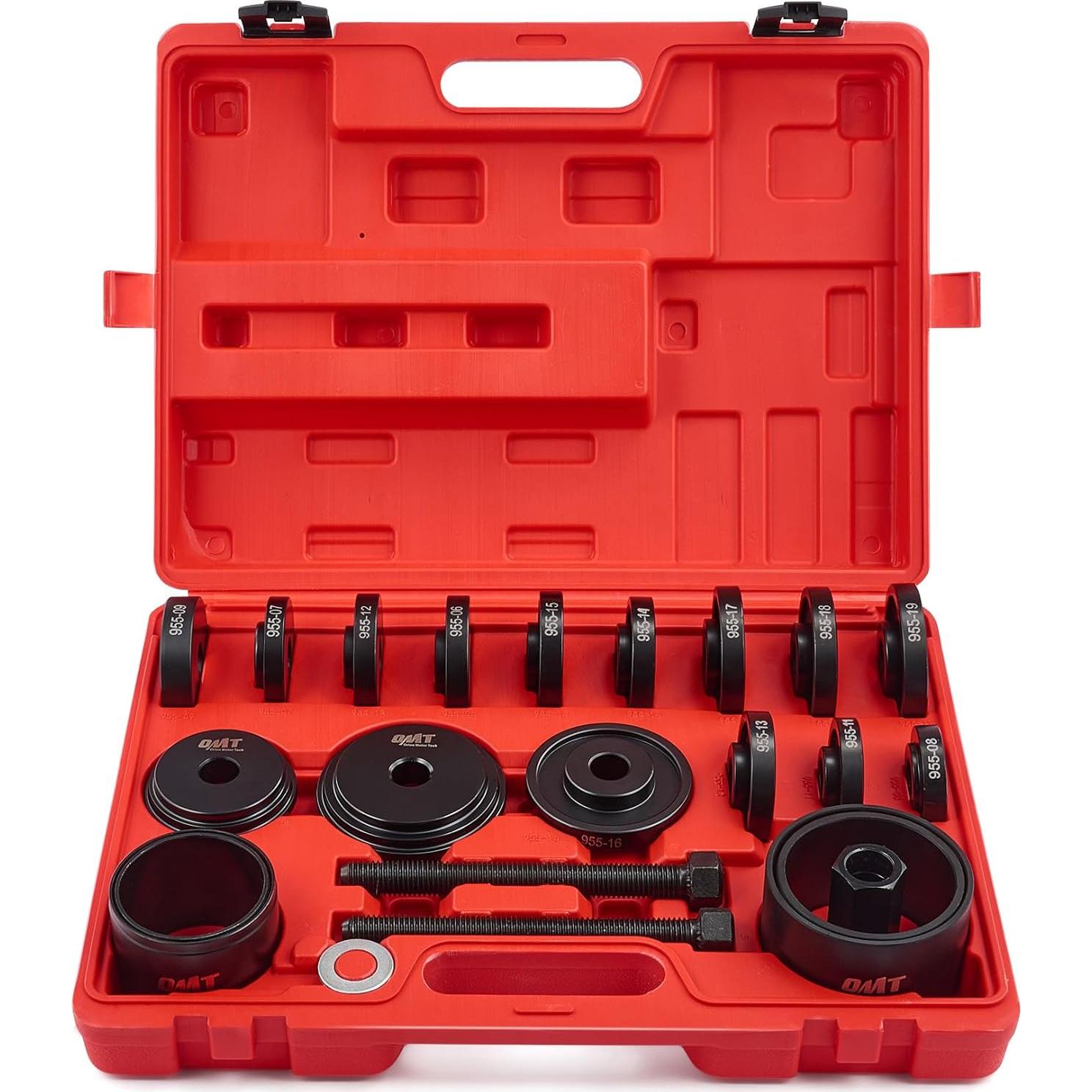 Kit de Prensa de Rodamiento de Rueda Orion Motor Tech 24 Pzas