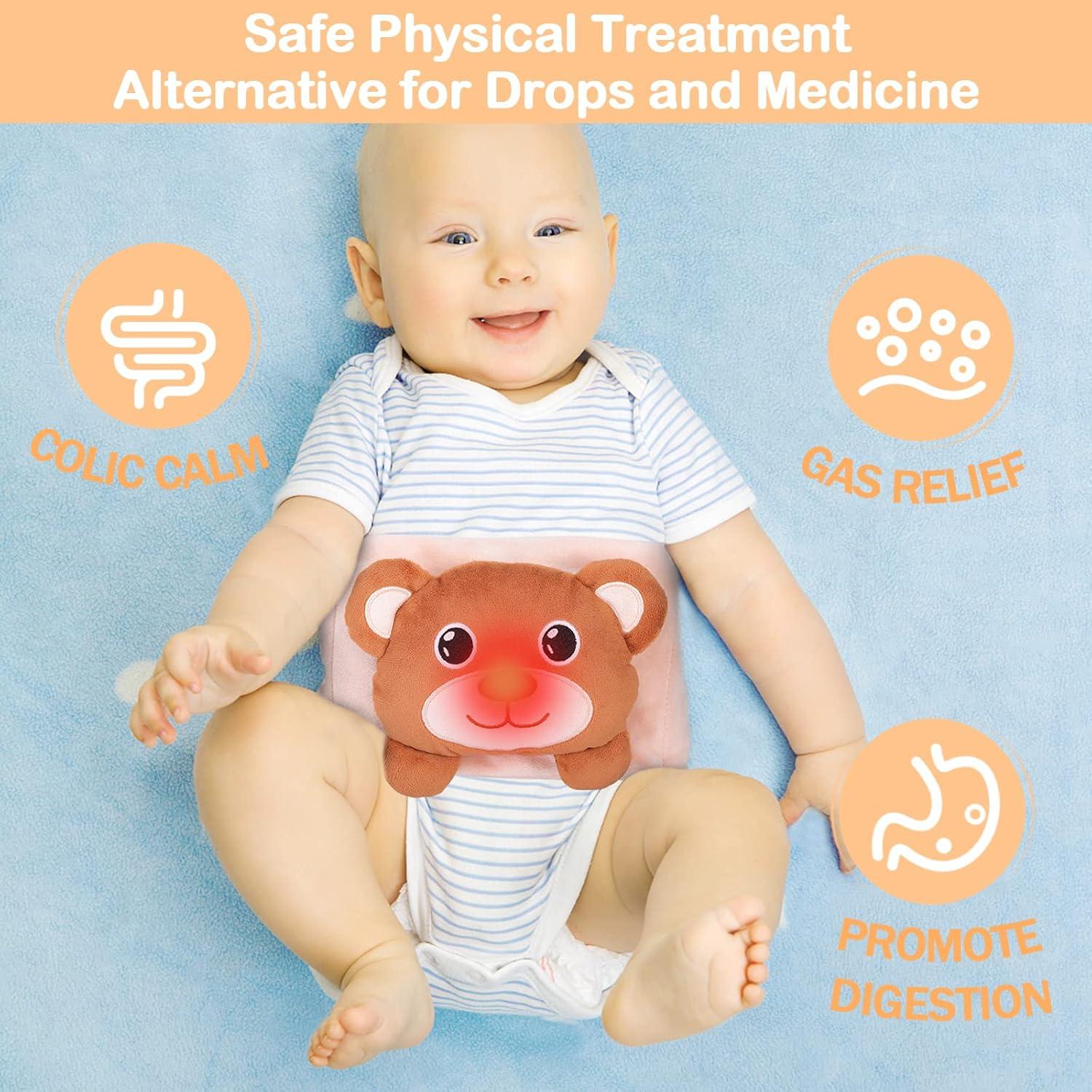 Almohadilla térmica Heigoeost para cólicos y gases en bebés