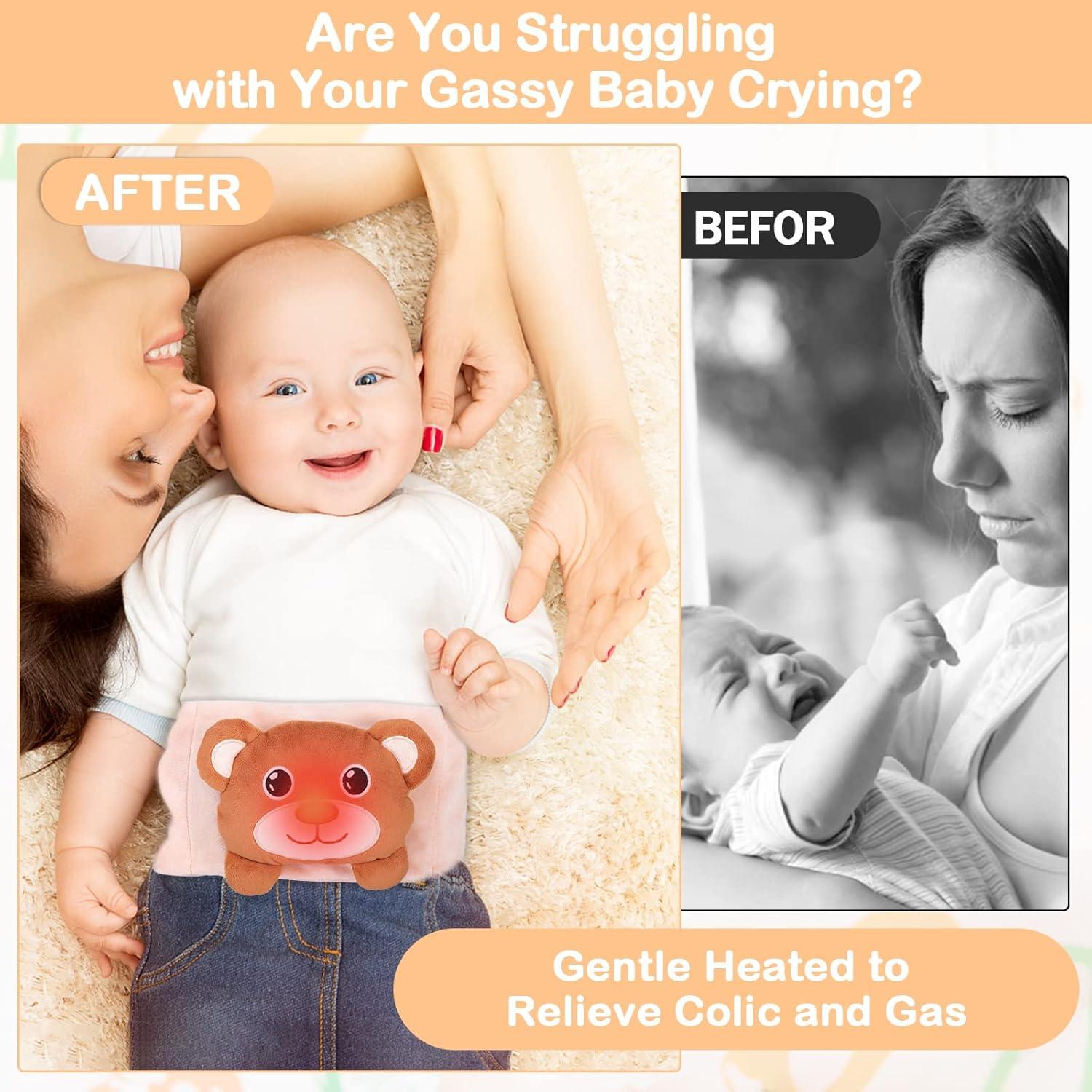 Almohadilla térmica Heigoeost para cólicos y gases en bebés