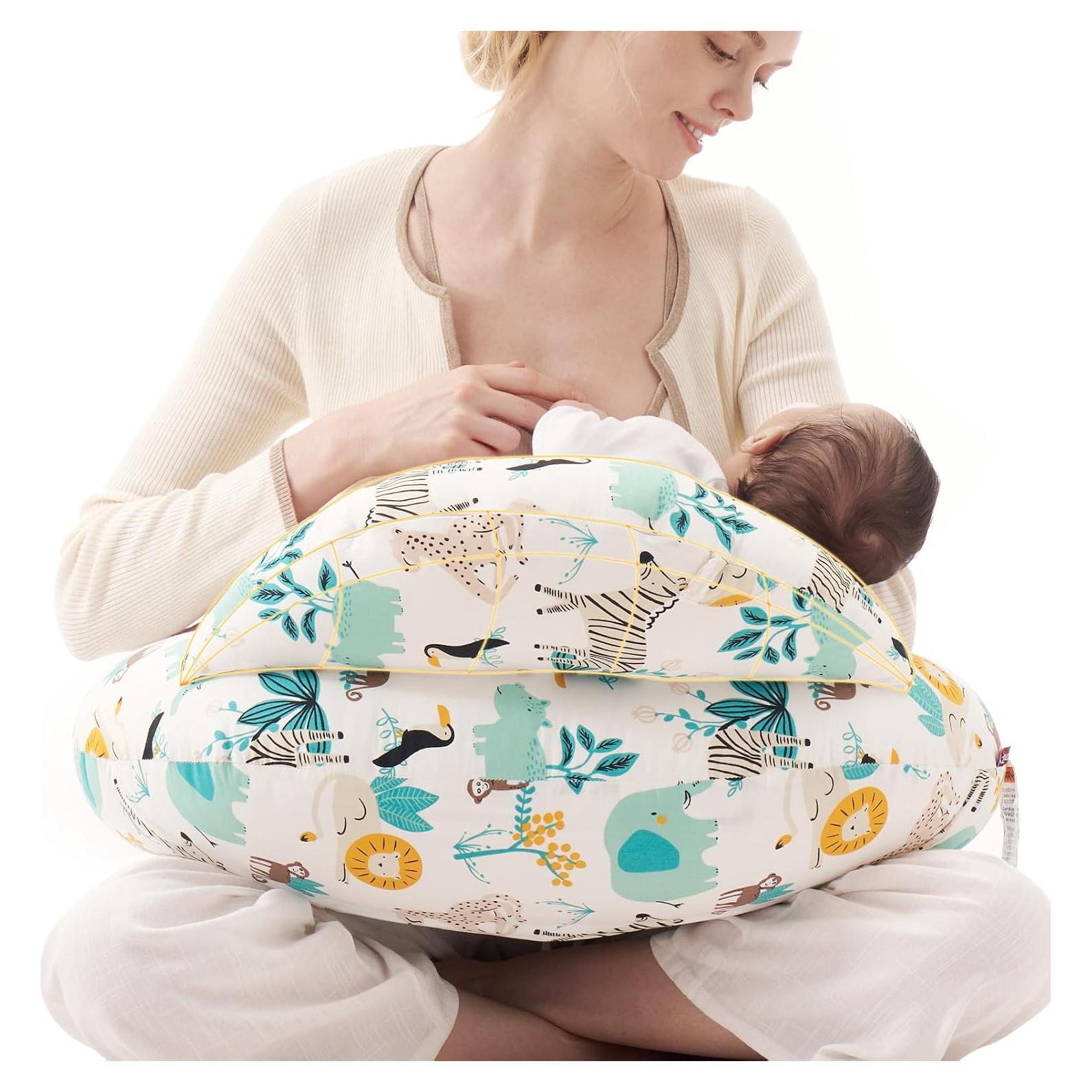 Almohada de Lactancia Momcozy Semicircular 14 cm Algodón