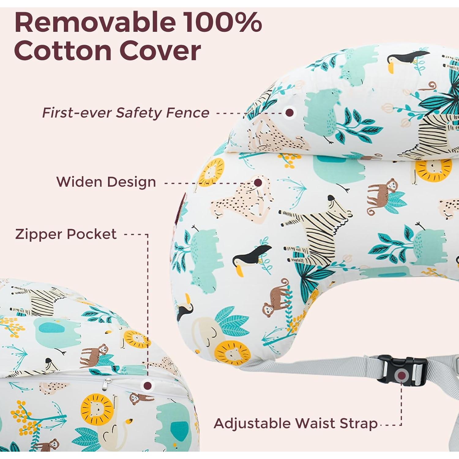 Almohada de Lactancia Momcozy Semicircular 14 cm Algodón