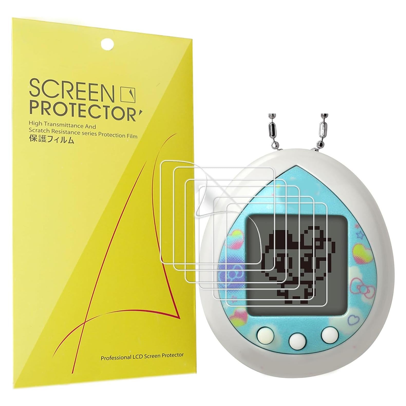 Protector de Pantalla TPU Lamshaw para Tamagotchi Nano - 6 Paquete