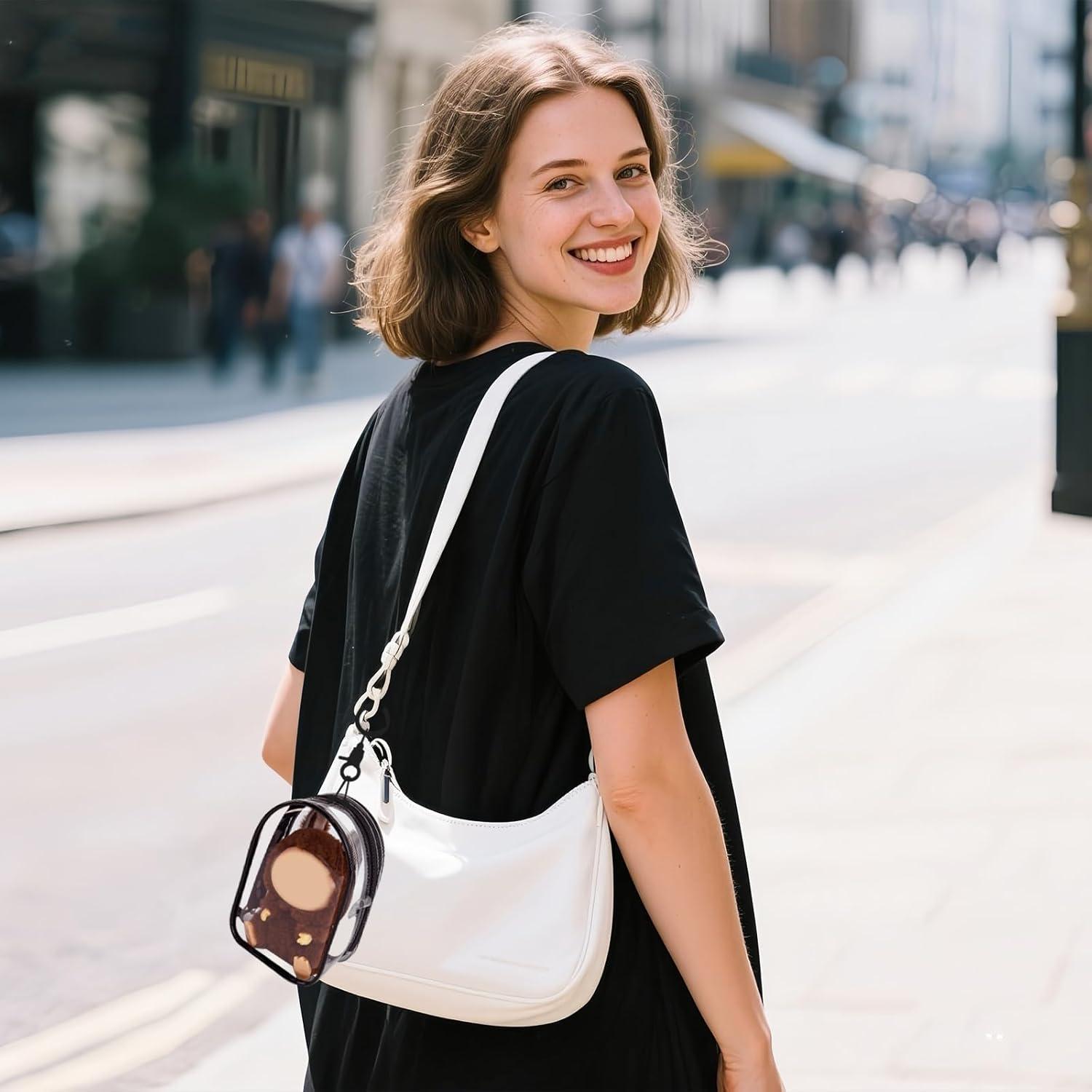 Funda Protectora Transparente para Muñeca PVC Negro