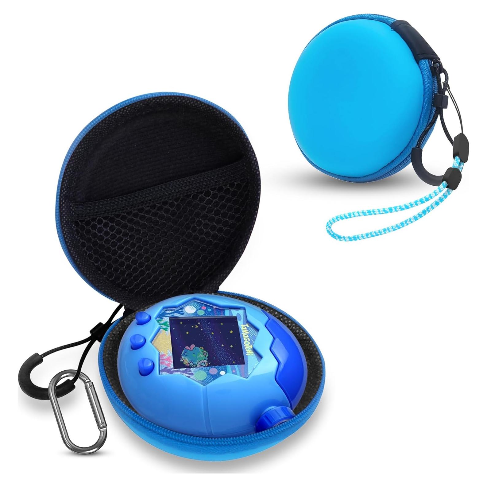 Funda Dura EVA FIOPAZ para Tamagotchi Paradise y NANO-MALS Azul
