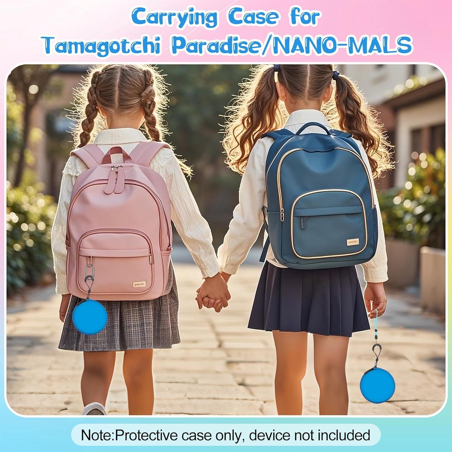 Funda Dura EVA FIOPAZ para Tamagotchi Paradise y NANO-MALS Azul