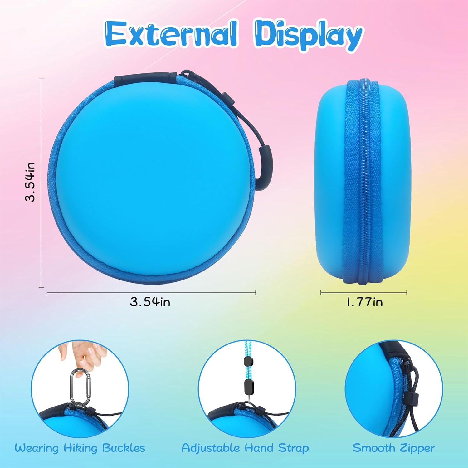 Funda Dura EVA FIOPAZ para Tamagotchi Paradise y NANO-MALS Azul