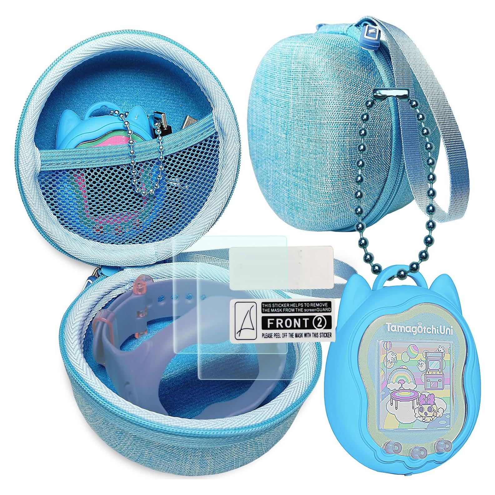 Funda de Silicona y Estuche EVA XEGIMOR para Tamagotchi Uni