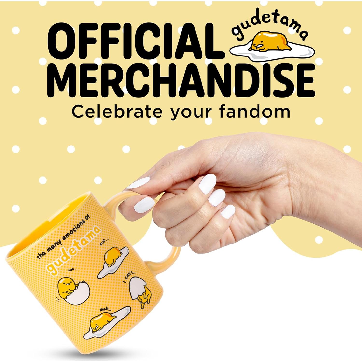 Taza Cerámica Sanrio Gudetama 20oz Libre BPA Silver Buffalo