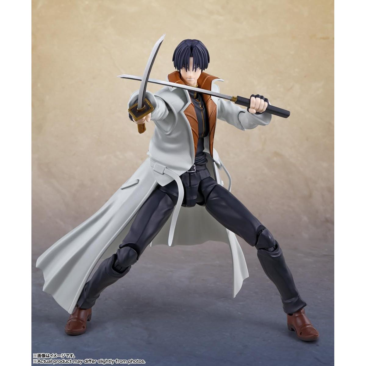 Figura de Acción S.H.Figuarts Aoshi Shinomori Bandai