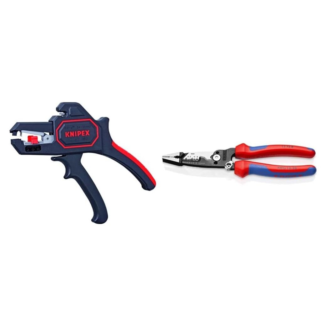 Pelacables Automático KNIPEX 10-24 AWG y Forjado 20 AWG
