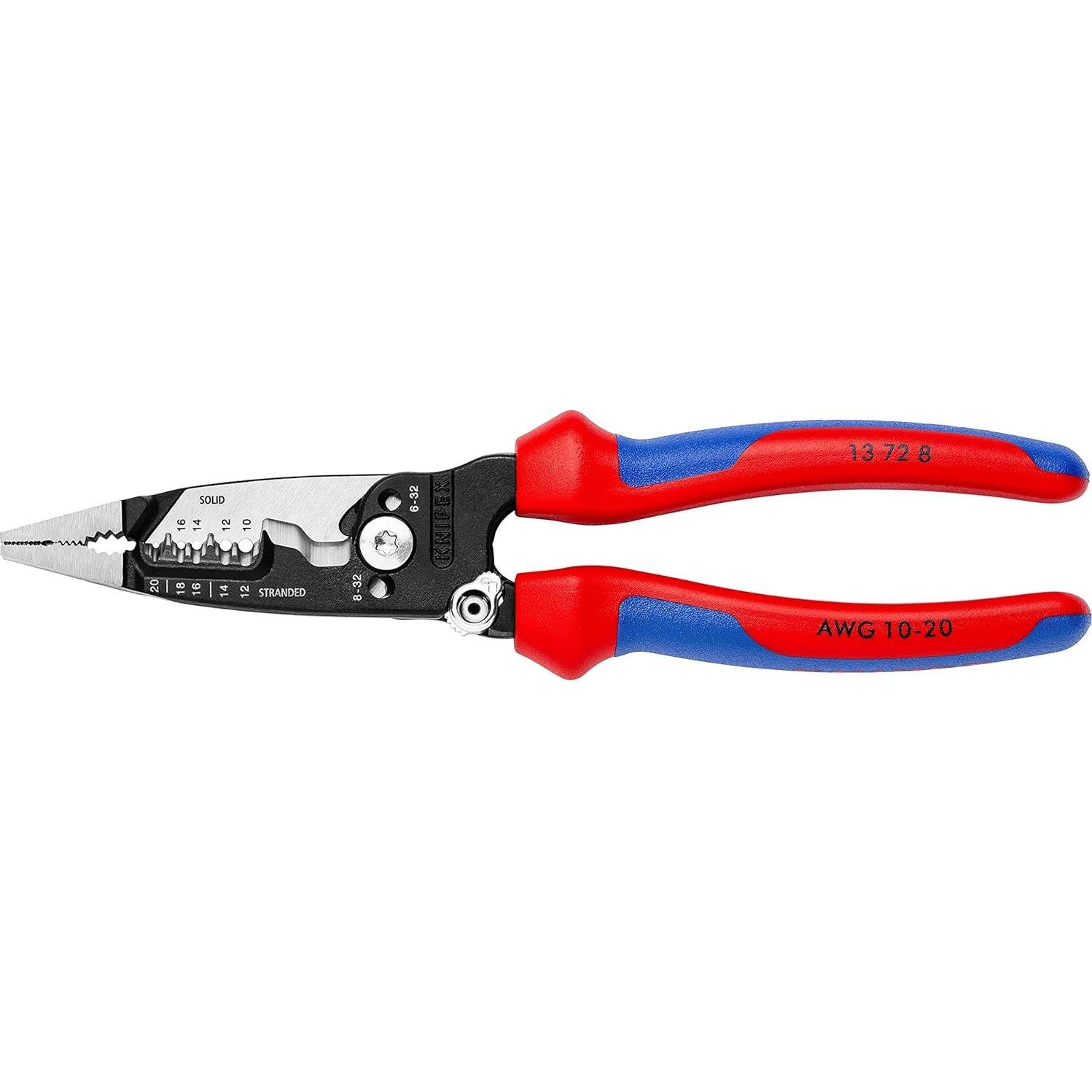 Pelacables Automático KNIPEX 10-24 AWG y Forjado 20 AWG