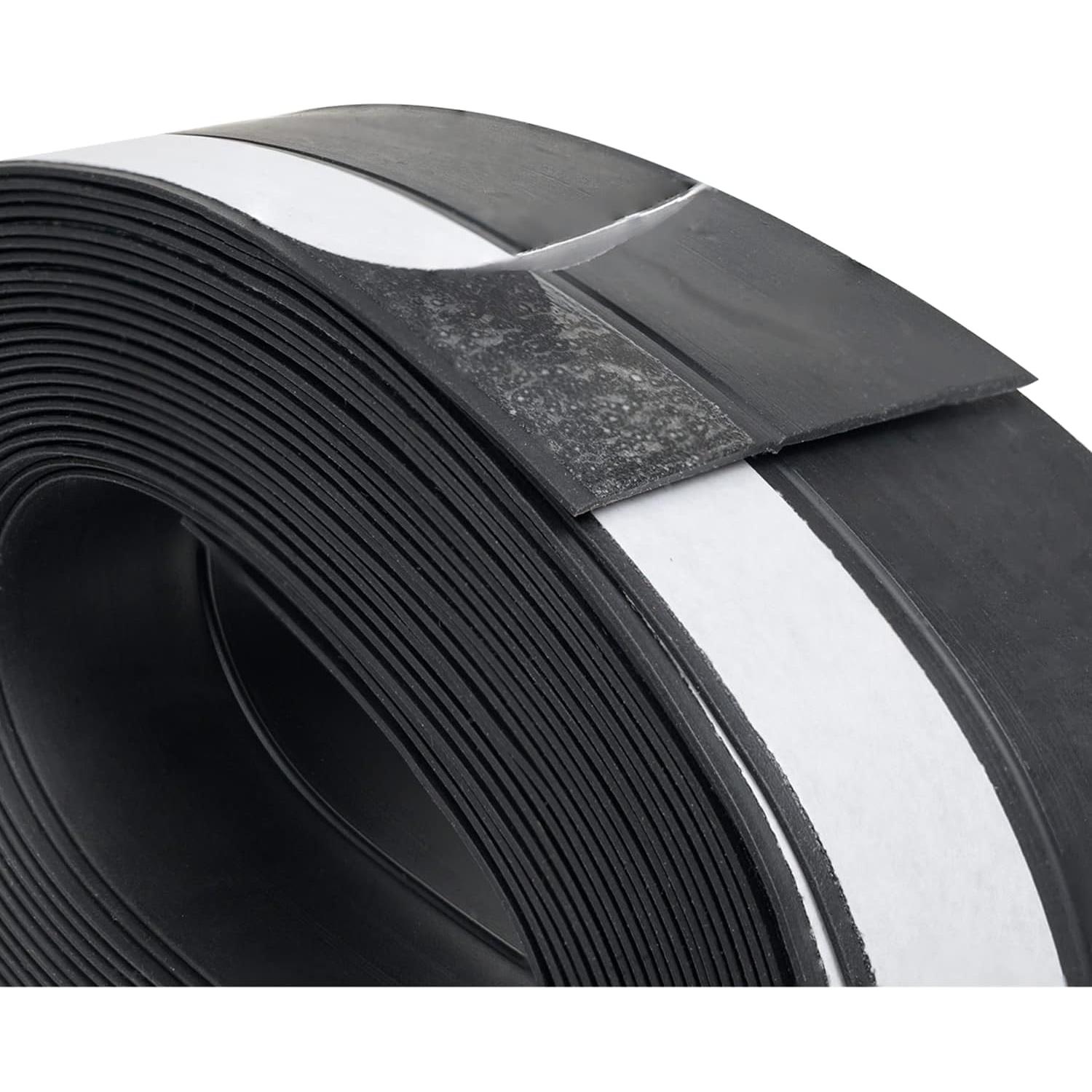 Sello de Puerta Metany de Goma Negra 5m x 35mm Adhesivo