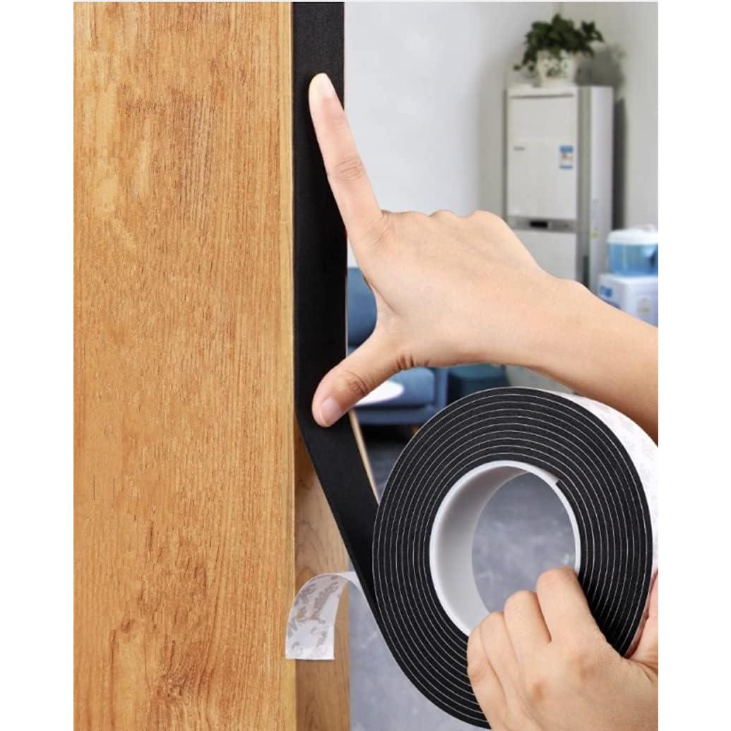 Sello de Puerta Metany de Goma Negra 5m x 35mm Adhesivo