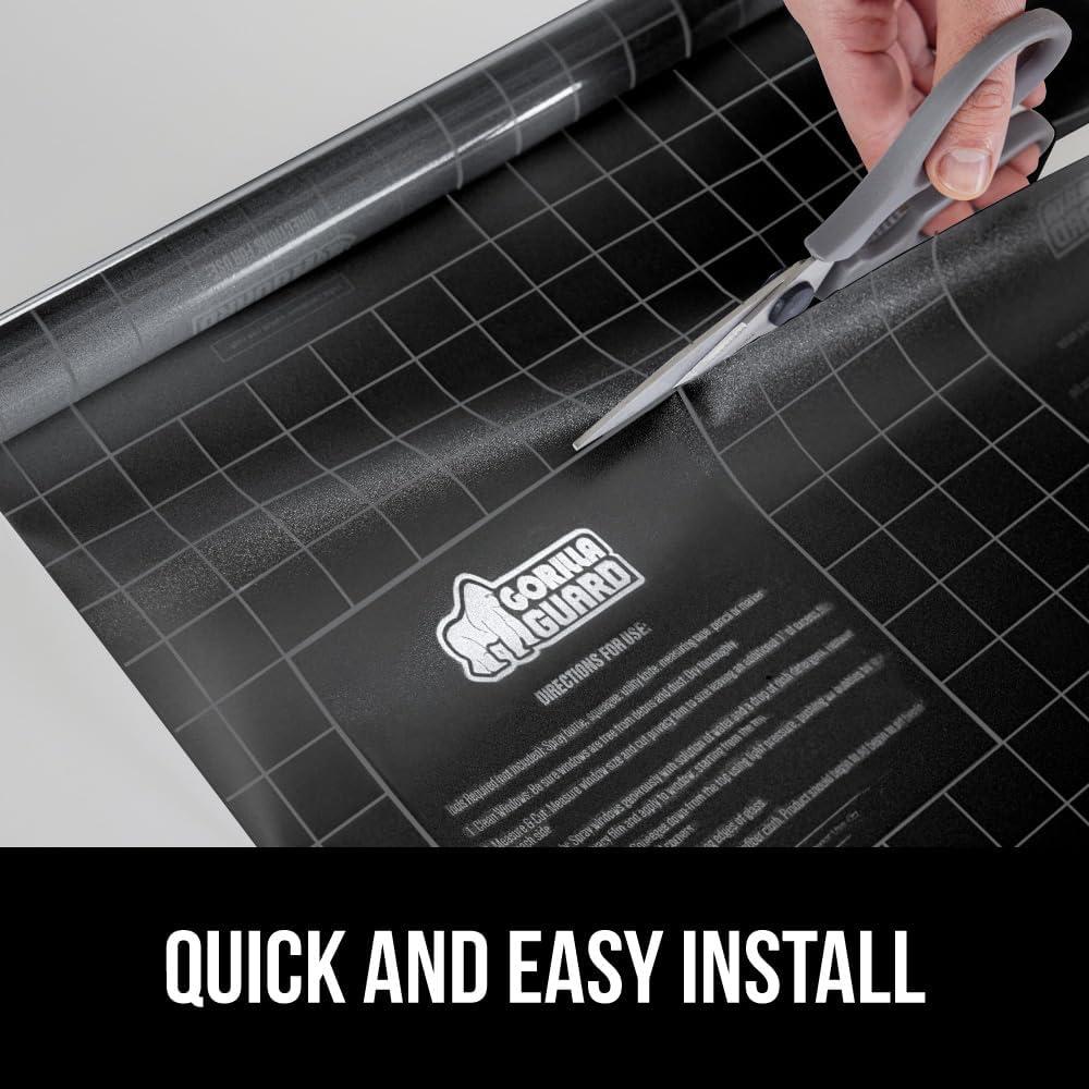 Película de Privacidad GORILLA GRIP 30x200 cm Negra