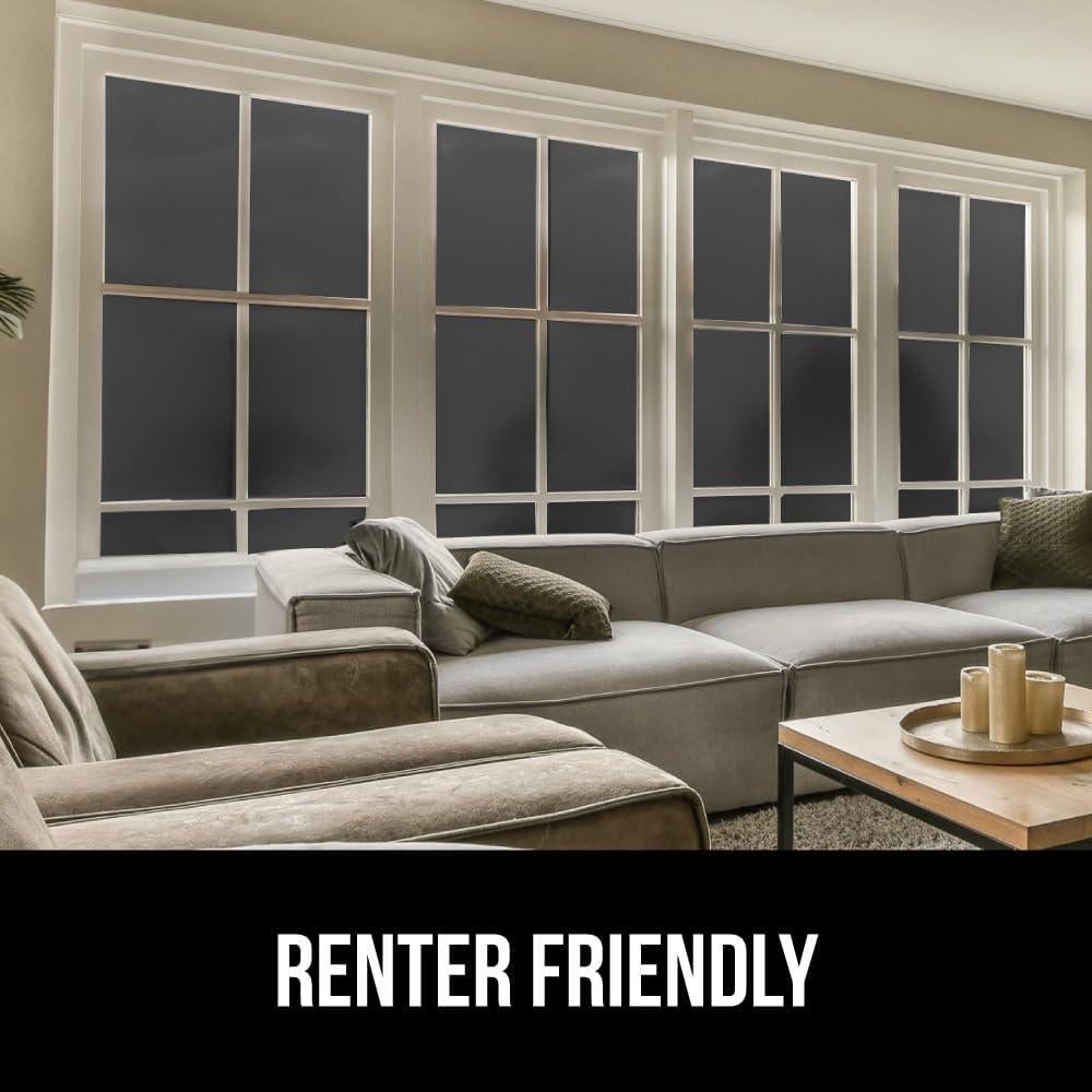 Película de Privacidad GORILLA GRIP 30x200 cm Negra