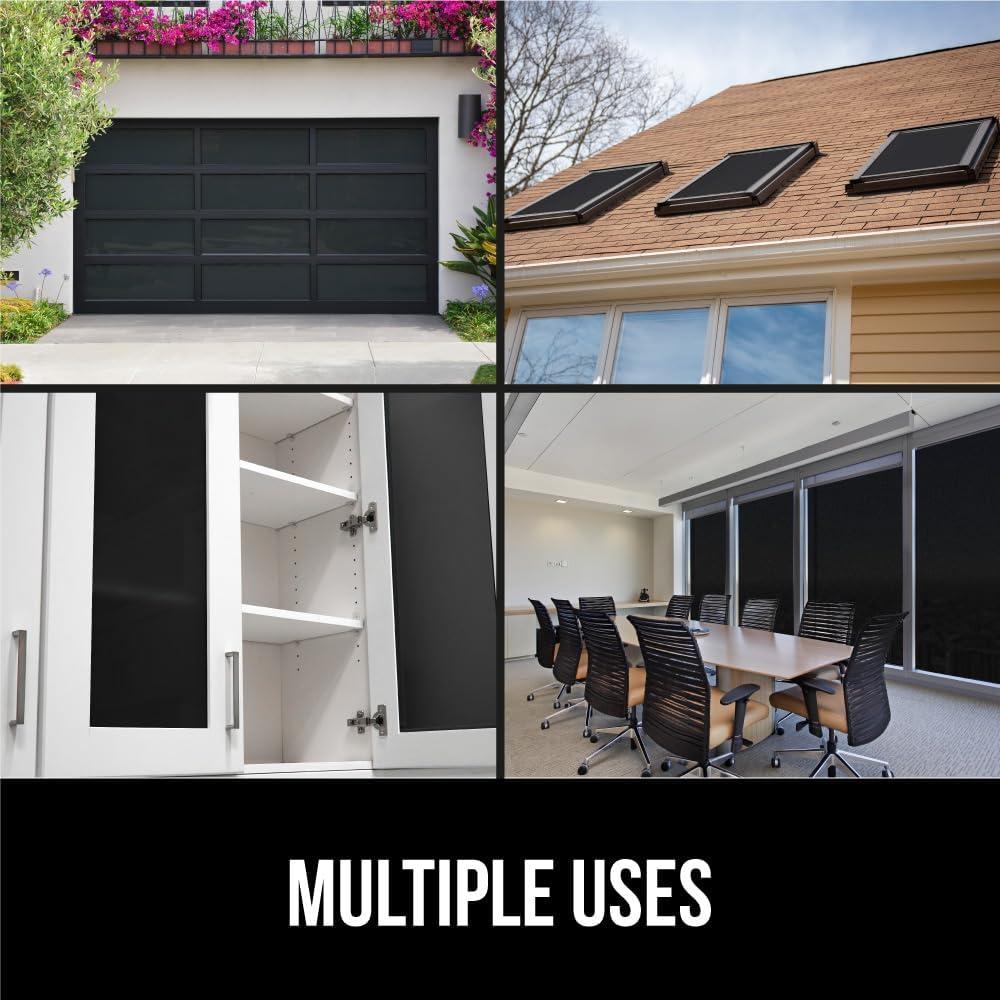 Película de Privacidad GORILLA GRIP 30x200 cm Negra