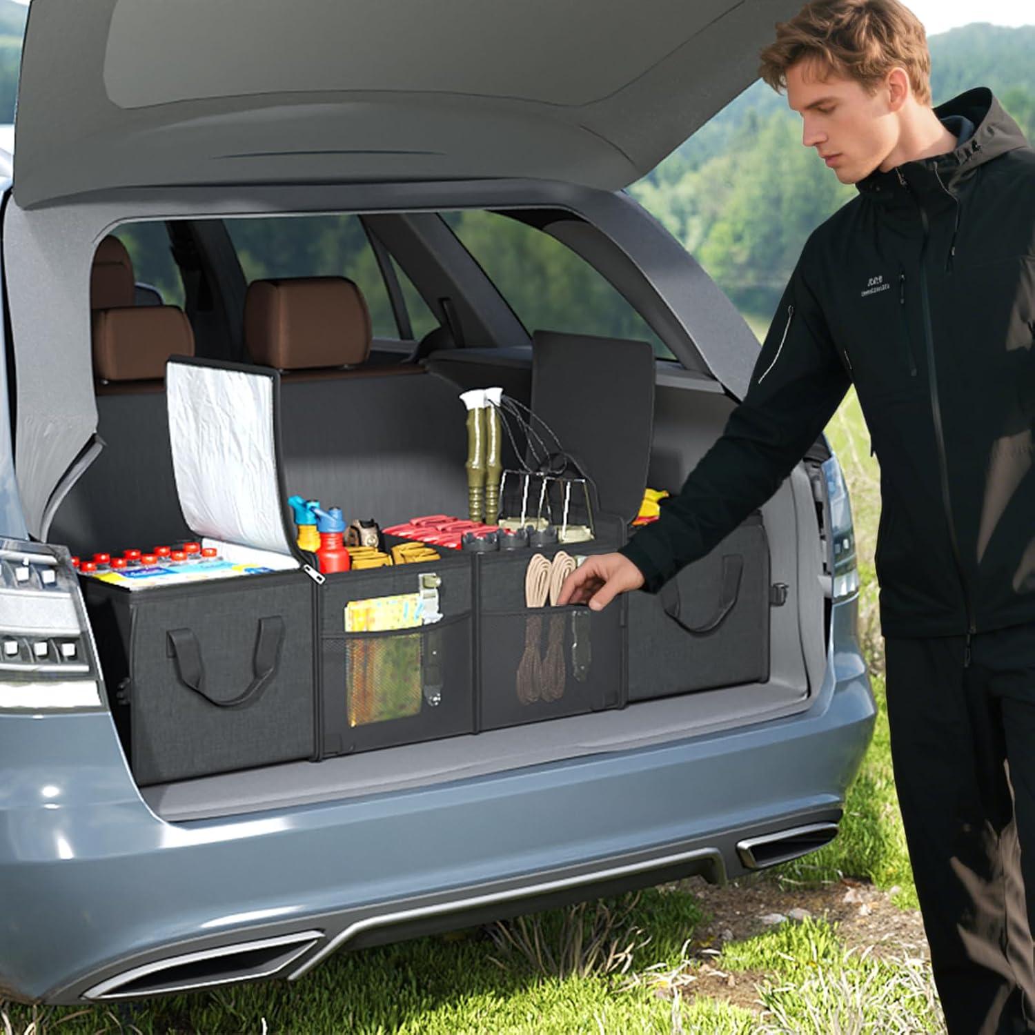 Organizador de Maletero X-cosrack con 2 Bolsas Térmicas