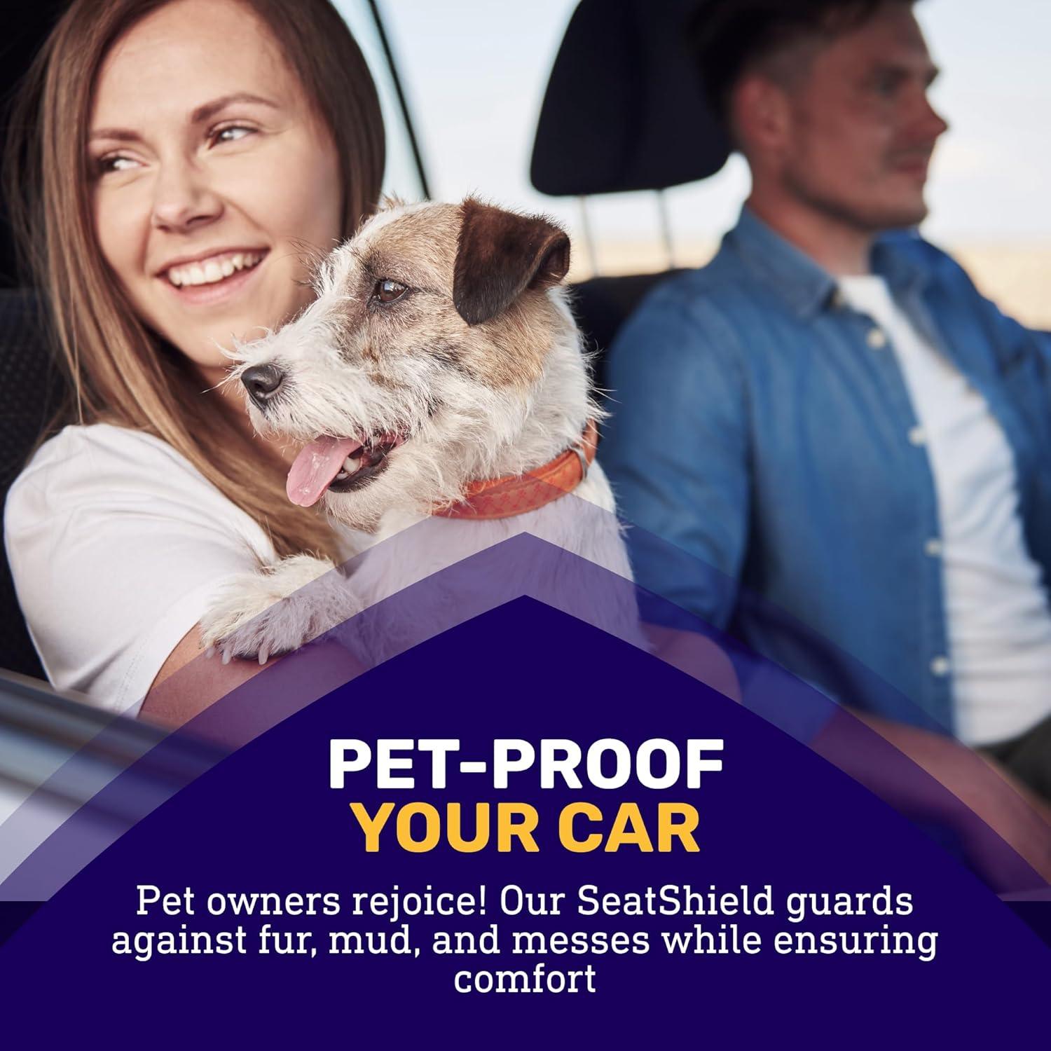 Cubierta de Asiento de Coche Impermeable Waterproof SeatShield 2-Pack