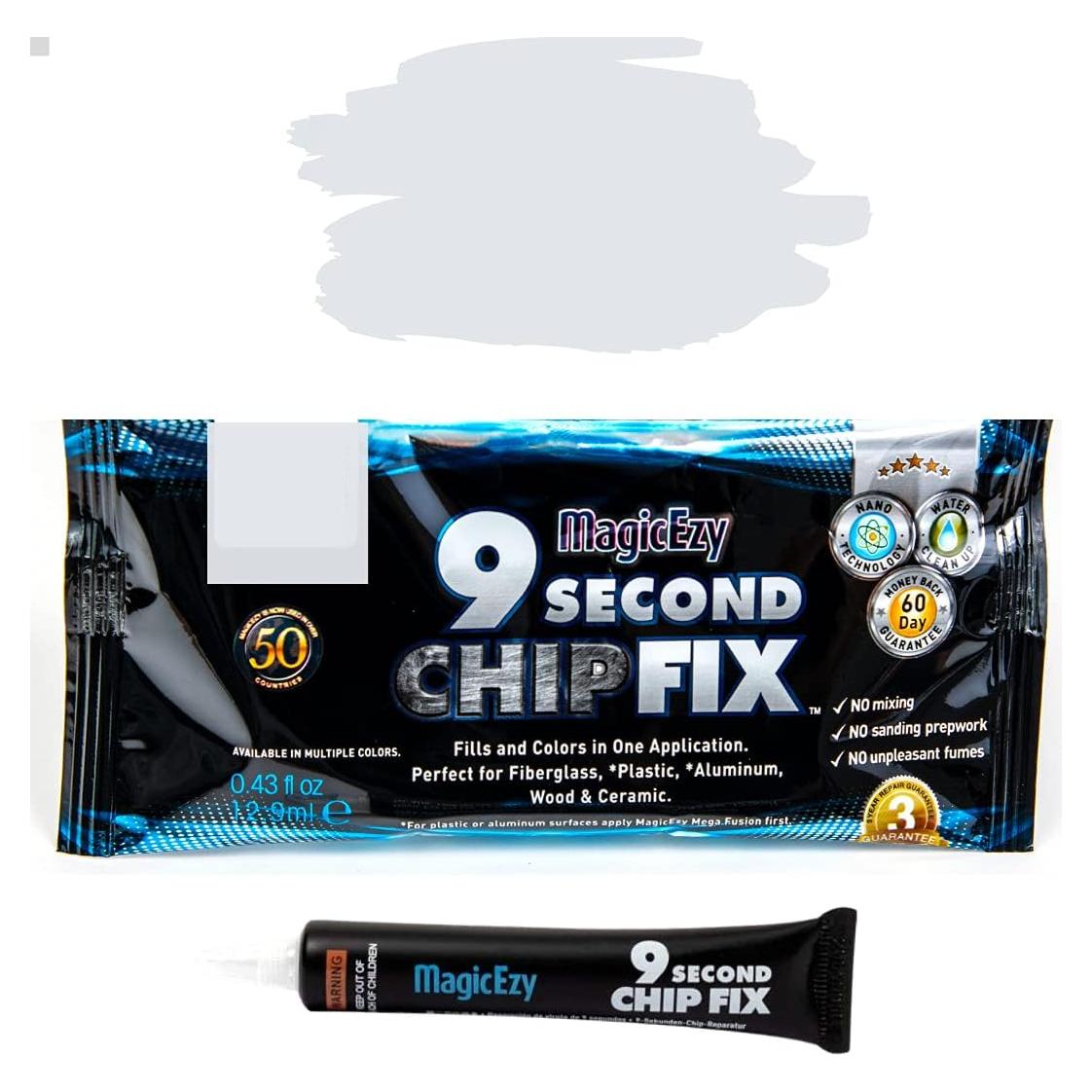 MagicEzy 9 Second Chip Fix - Reparación Rápida Fibra Vidrio Blanco
