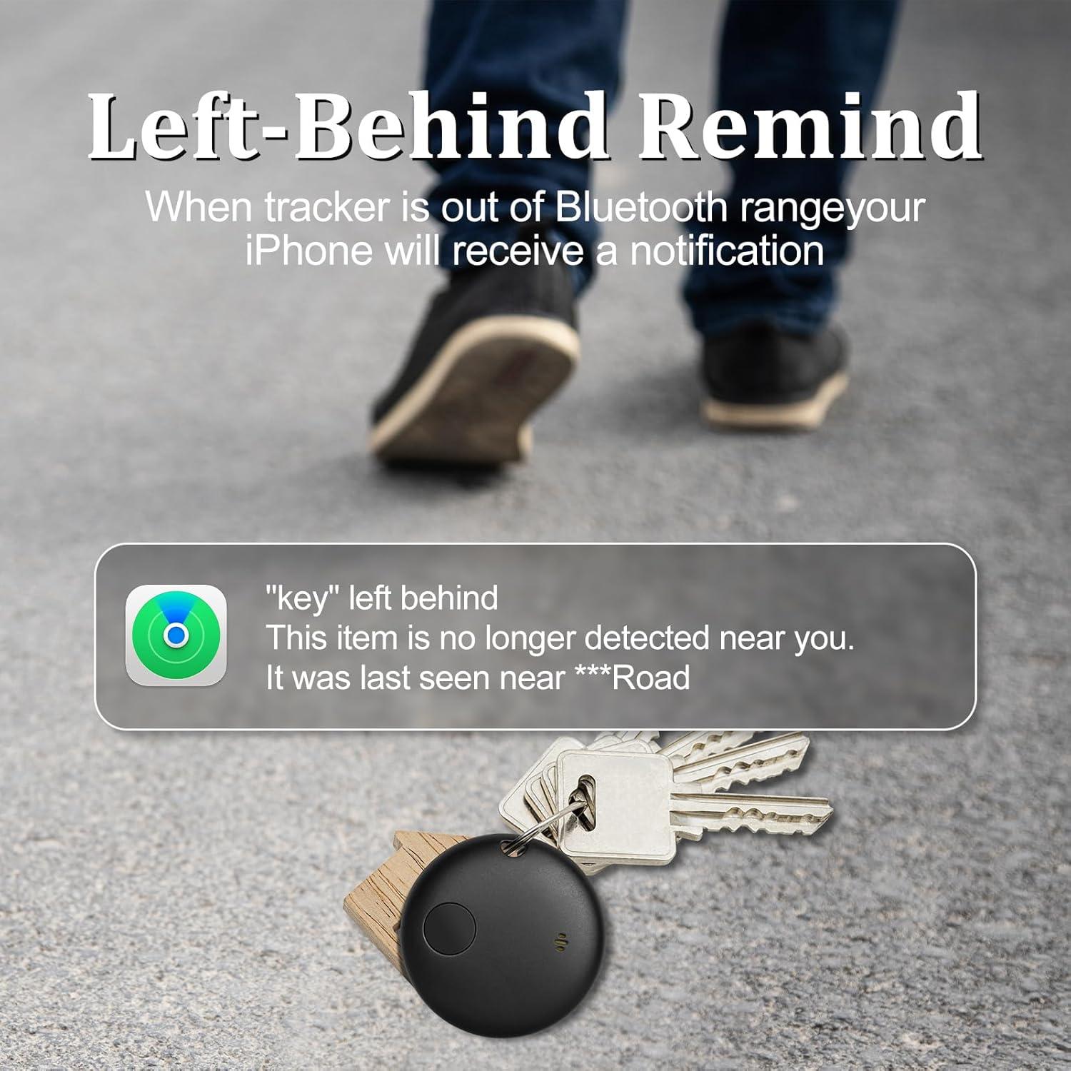 Rastreador Bluetooth Geevon Smart Tag 2P Negro para iOS