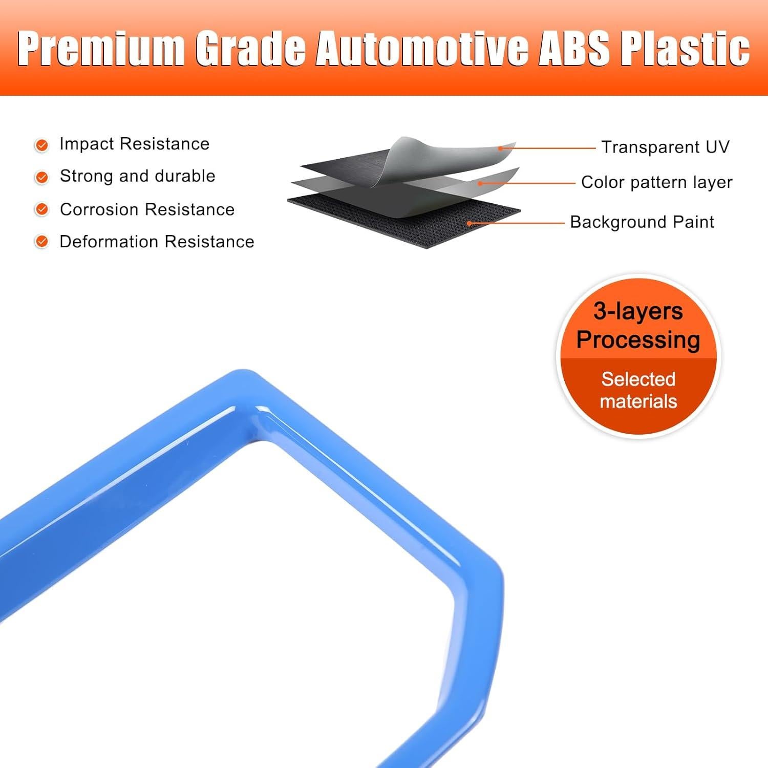 Cubierta Trim Azul para Portavasos Toyota Tacoma 2024 2025