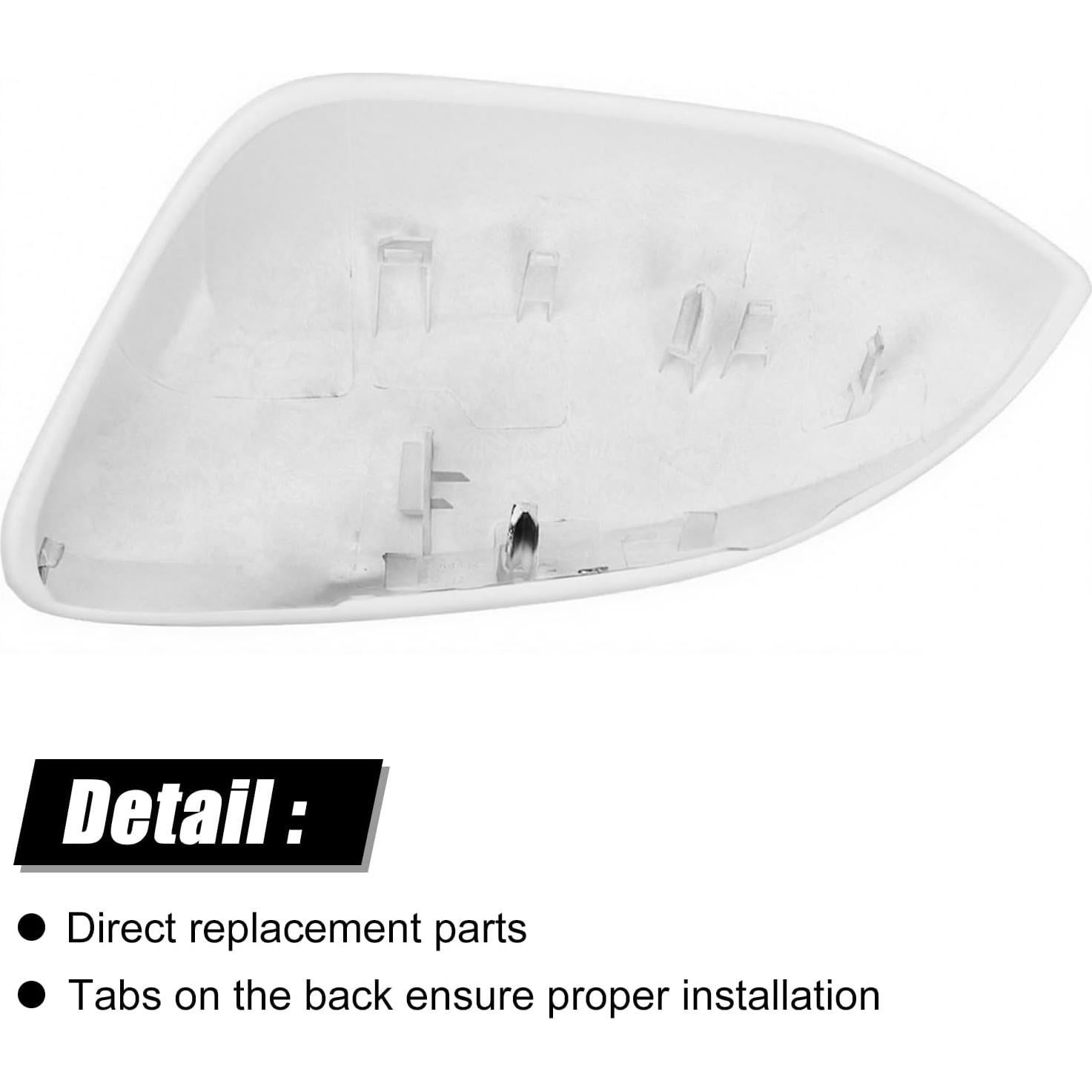 Cubierta de Espejo Izquierdo Blanco Sportuli para Toyota Corolla 2020-2025