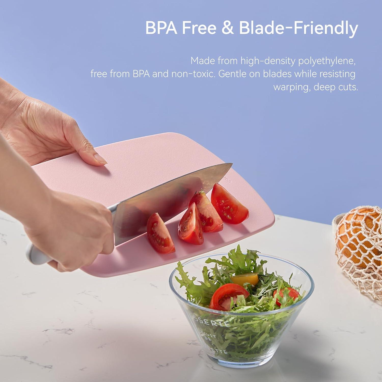 Juego de 3 Tablas de Cortar CAROTE de Plástico Colorido