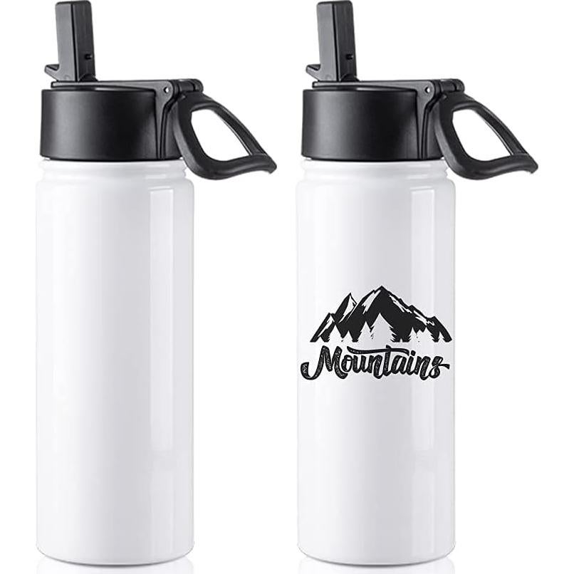 Botellas de Agua Deportivas PYD Life 4 Pack 550 ML Sublimación