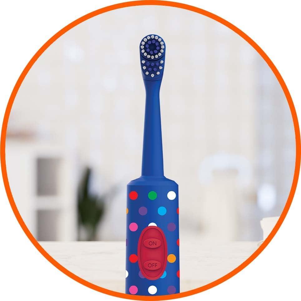 Cepillo de dientes eléctrico para niños Amazon Basics - 2 unidades