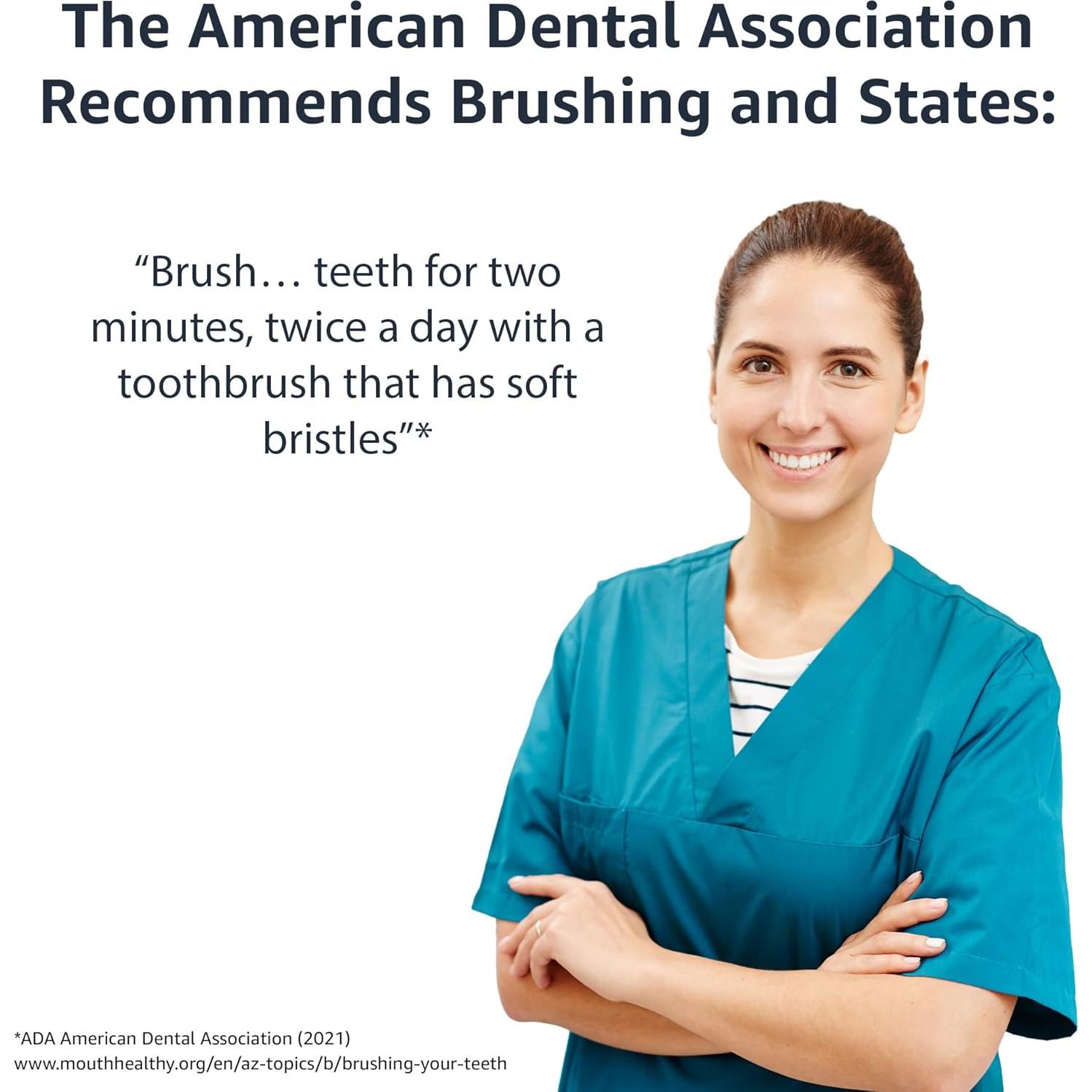 Cepillo de dientes eléctrico para niños Amazon Basics - 2 unidades